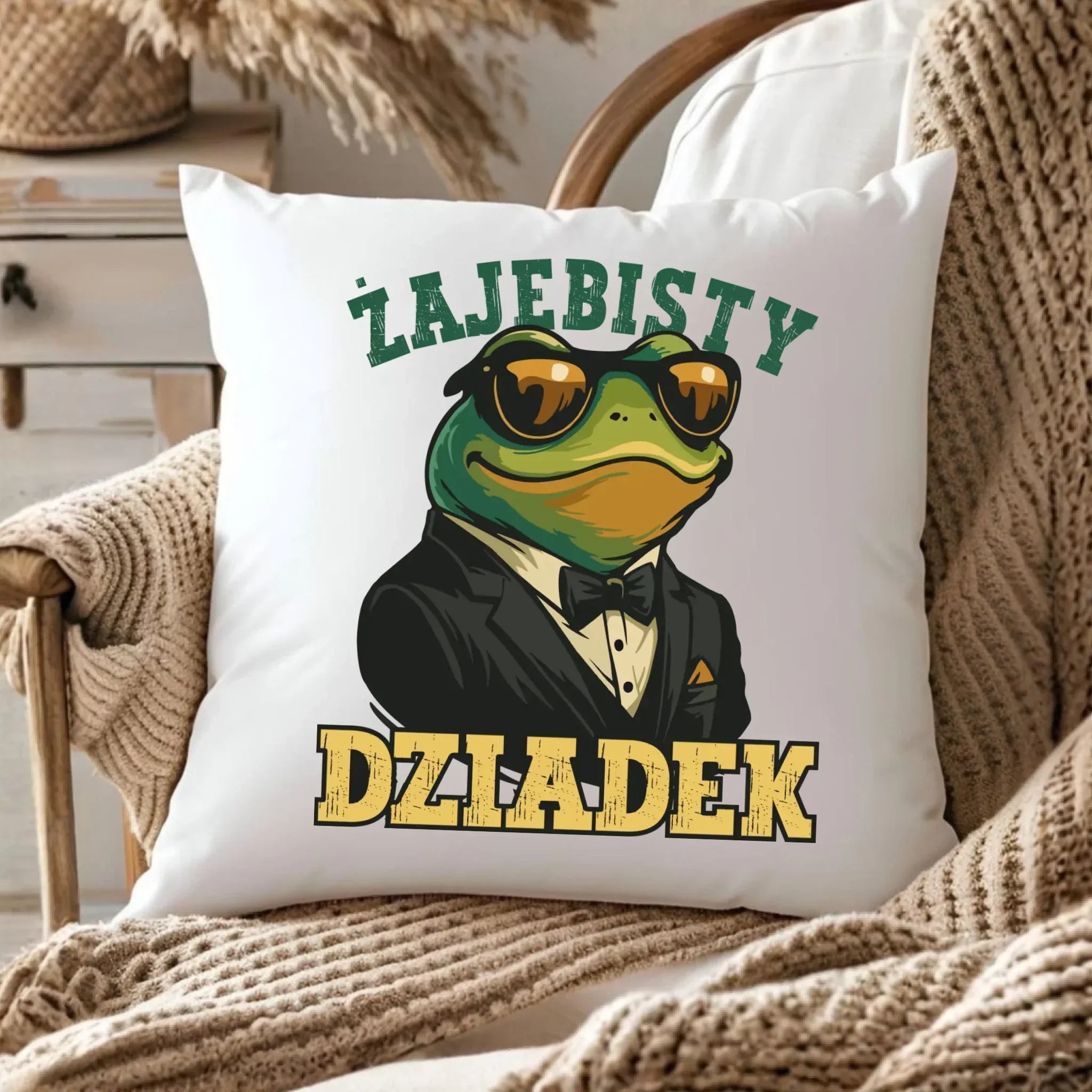 Poduszka dla dziadka - Żajebisty dziadek D42 - StoryCups.pl
