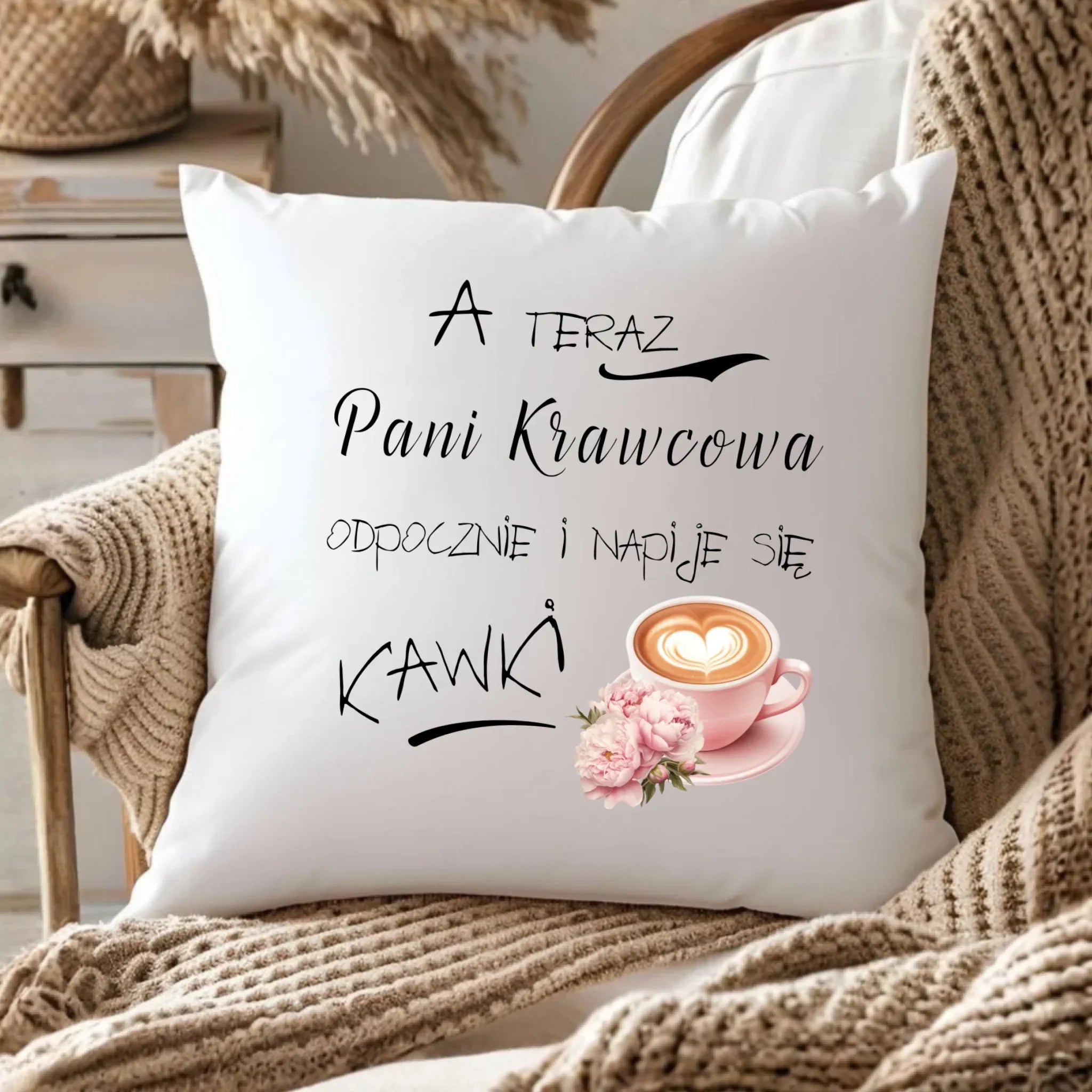 Poduszka szyciowa dla krawcowej - Napije się kawki HS27 - StoryCups.pl
