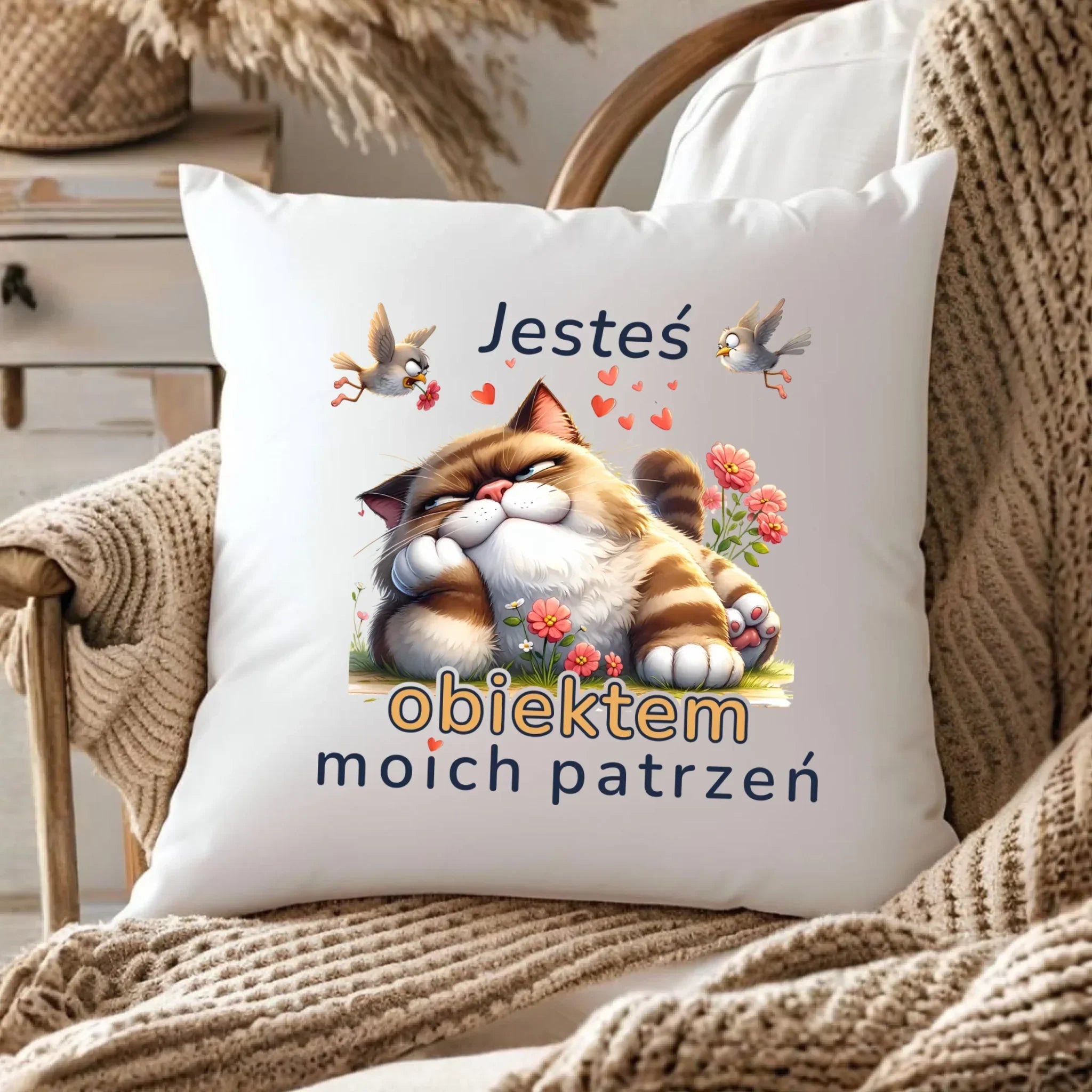 Poduszka dla par - Jesteś obiektem moich patrzeń W68 - StoryCups.pl