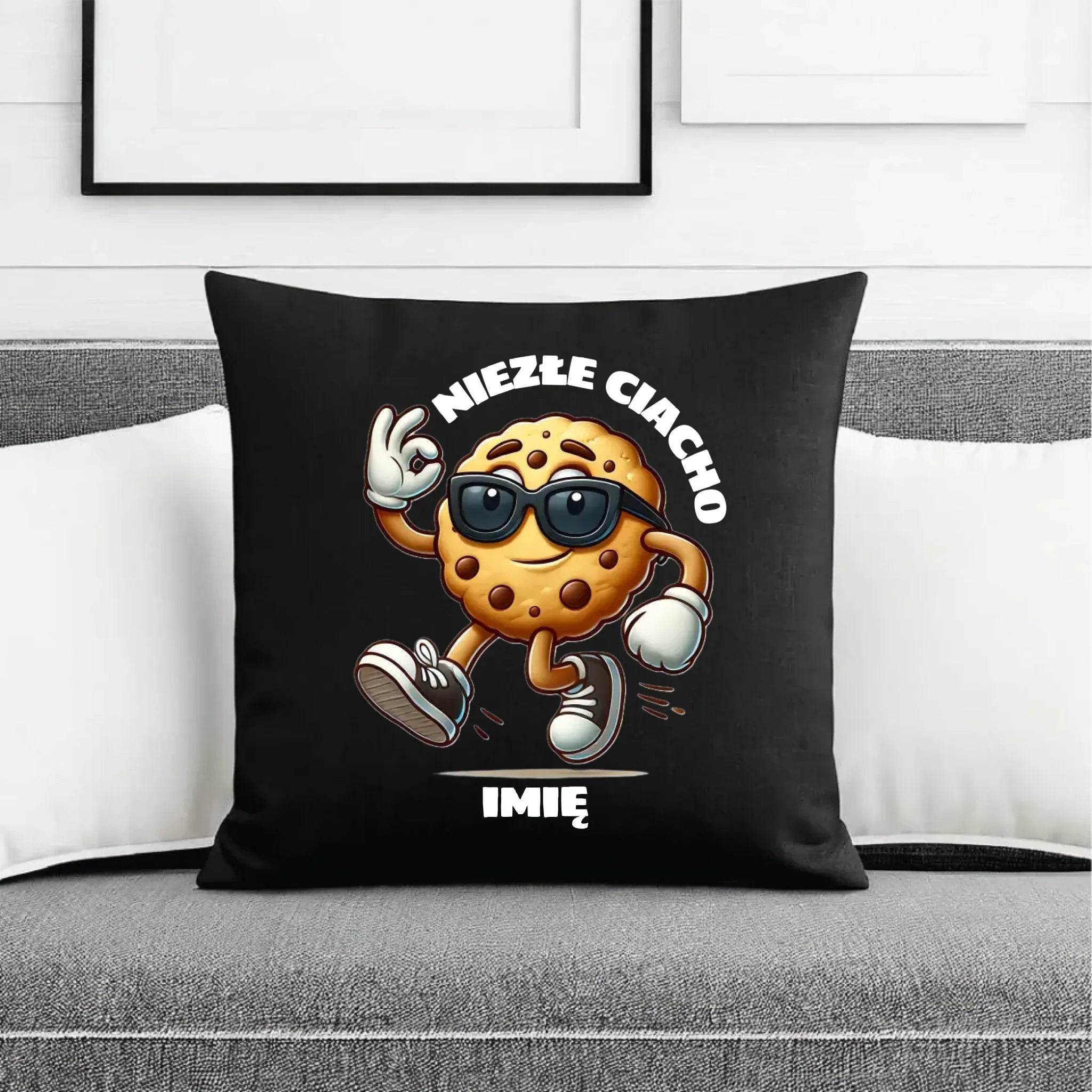 Poduszka dekoracyjna - Niezłe ciacho - personalizowana DCH31 - StoryCups.pl