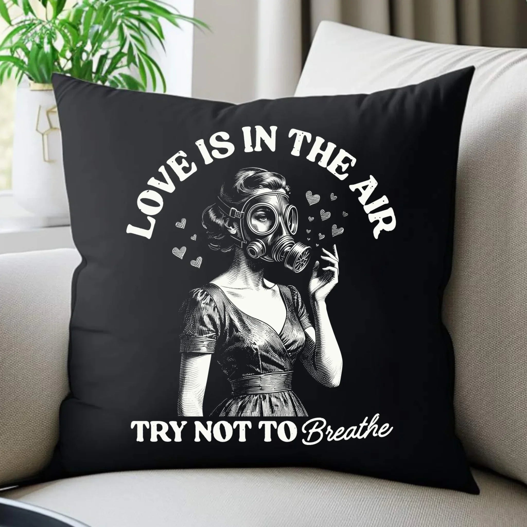 Poduszka dekoracyjna dla niej - Love is in the air W43 - StoryCups.pl
