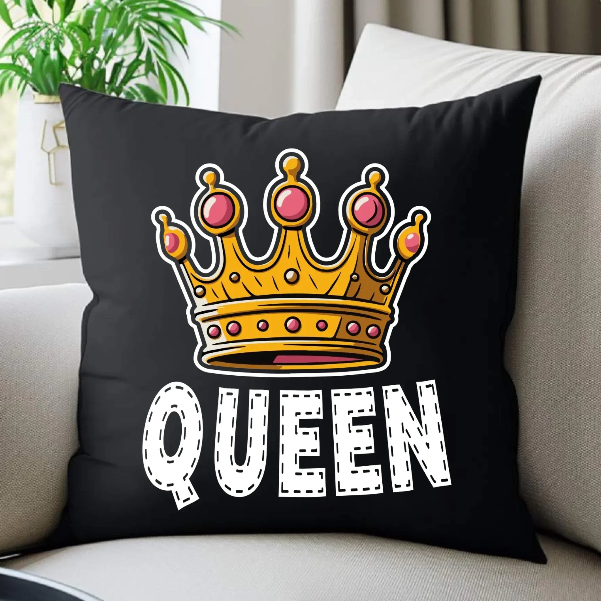 Poduszka dekoracyjna dla niej - Queen W41 - StoryCups.pl