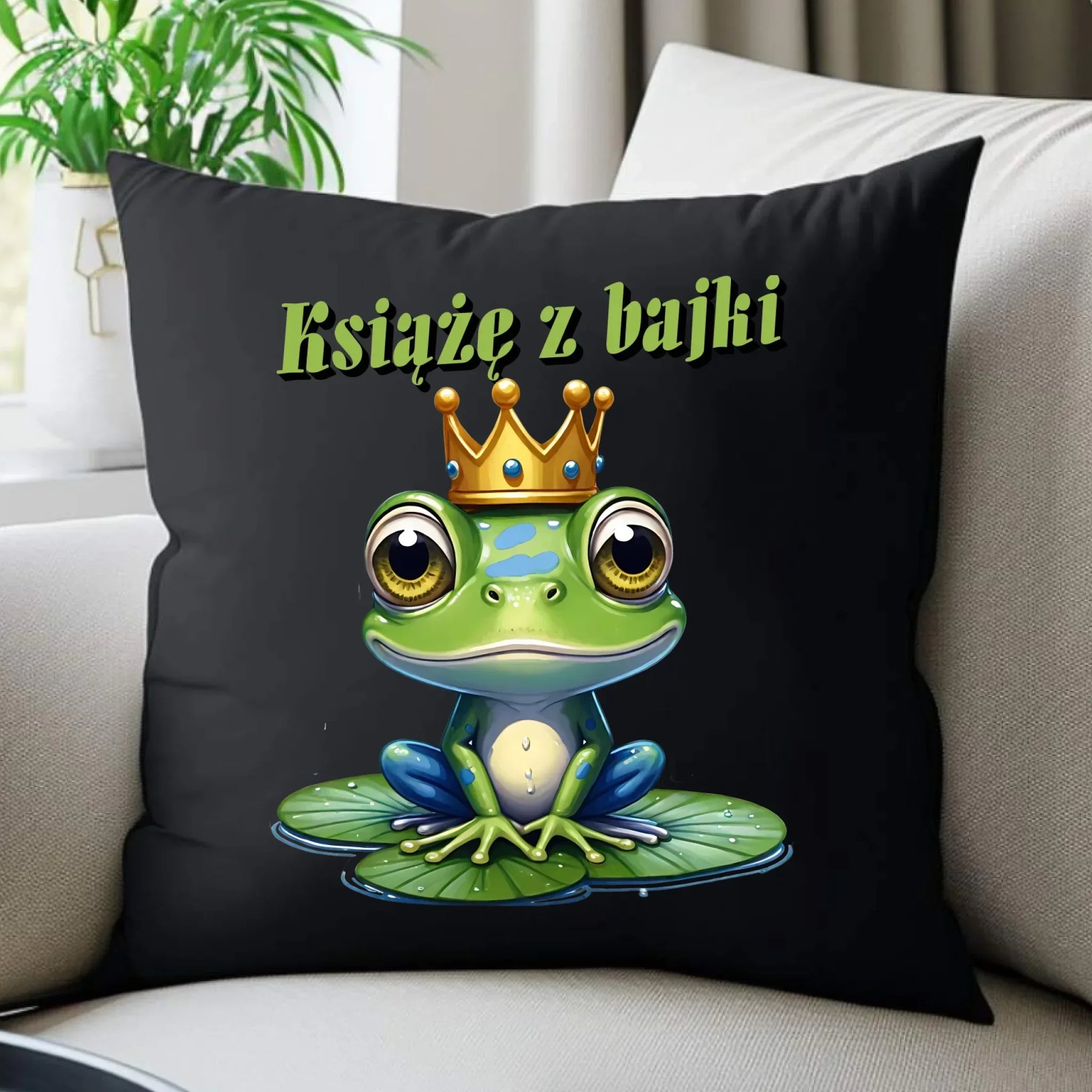 Poduszka dekoracyjna - Książę z bajki - prezent dla chłopaka męża narzeczonego DCH09 - StoryCups.pl