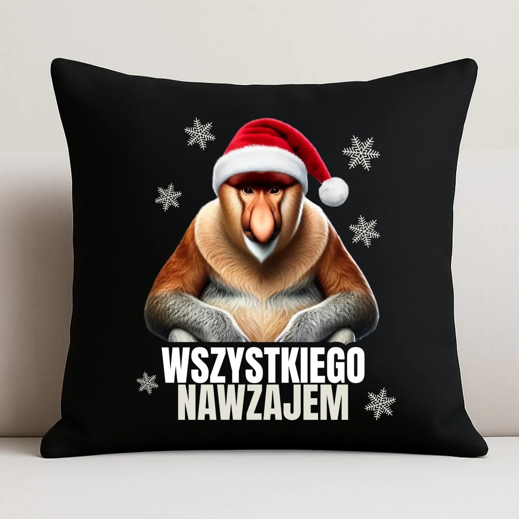 Poduszka dekoracyjna świąteczna - Janusz Nosacz - Nawzajem BN110 - StoryCups.pl