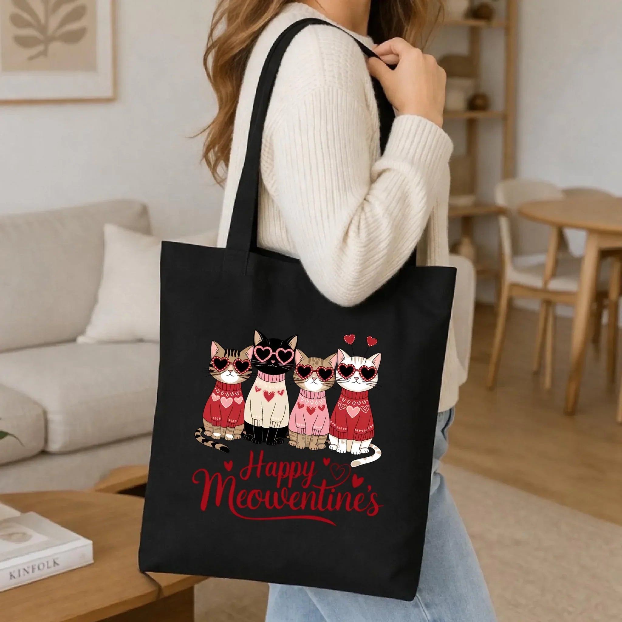 Torba na Walentynki dla kociary - Happy Meowentine's W25 - StoryCups.pl
