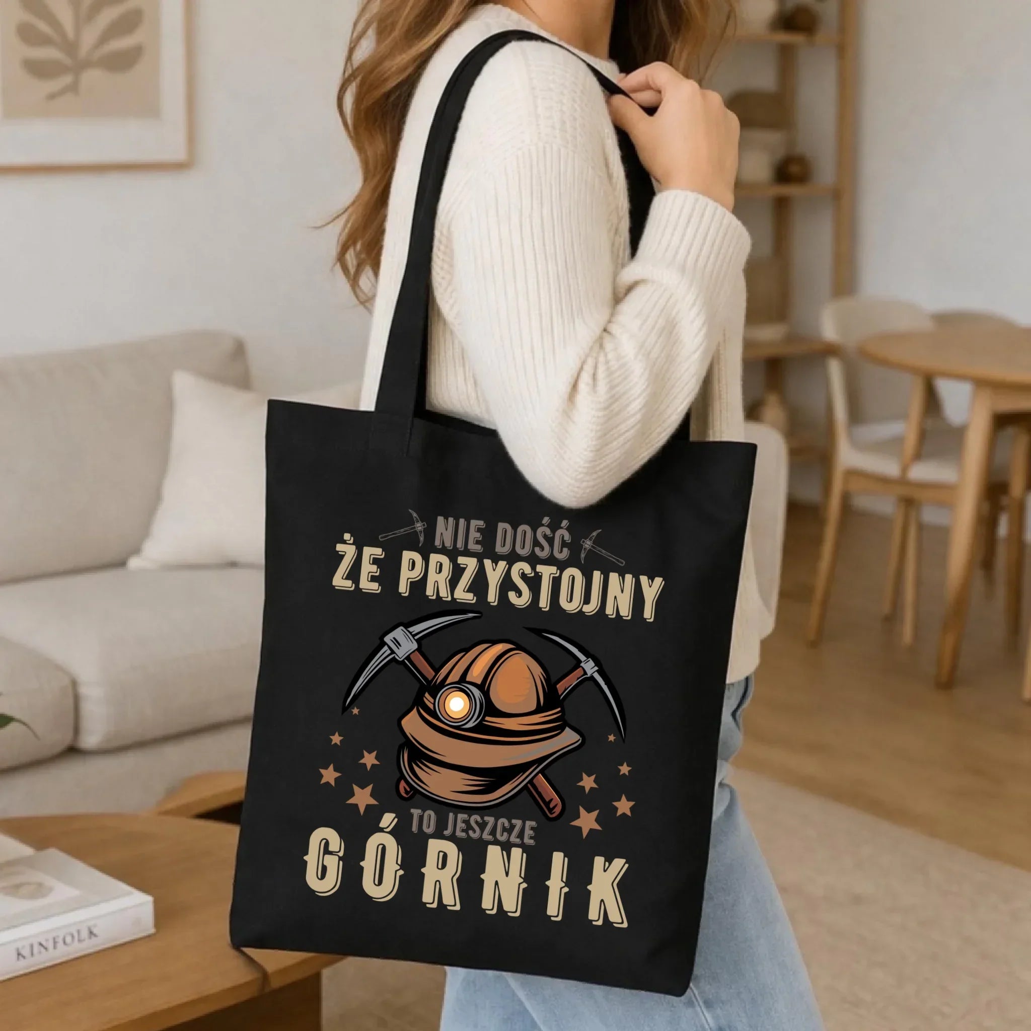 Torba - prezent dla górnika - Nie dość, że przystojny to jeszcze górnik G16 - StoryCups.pl