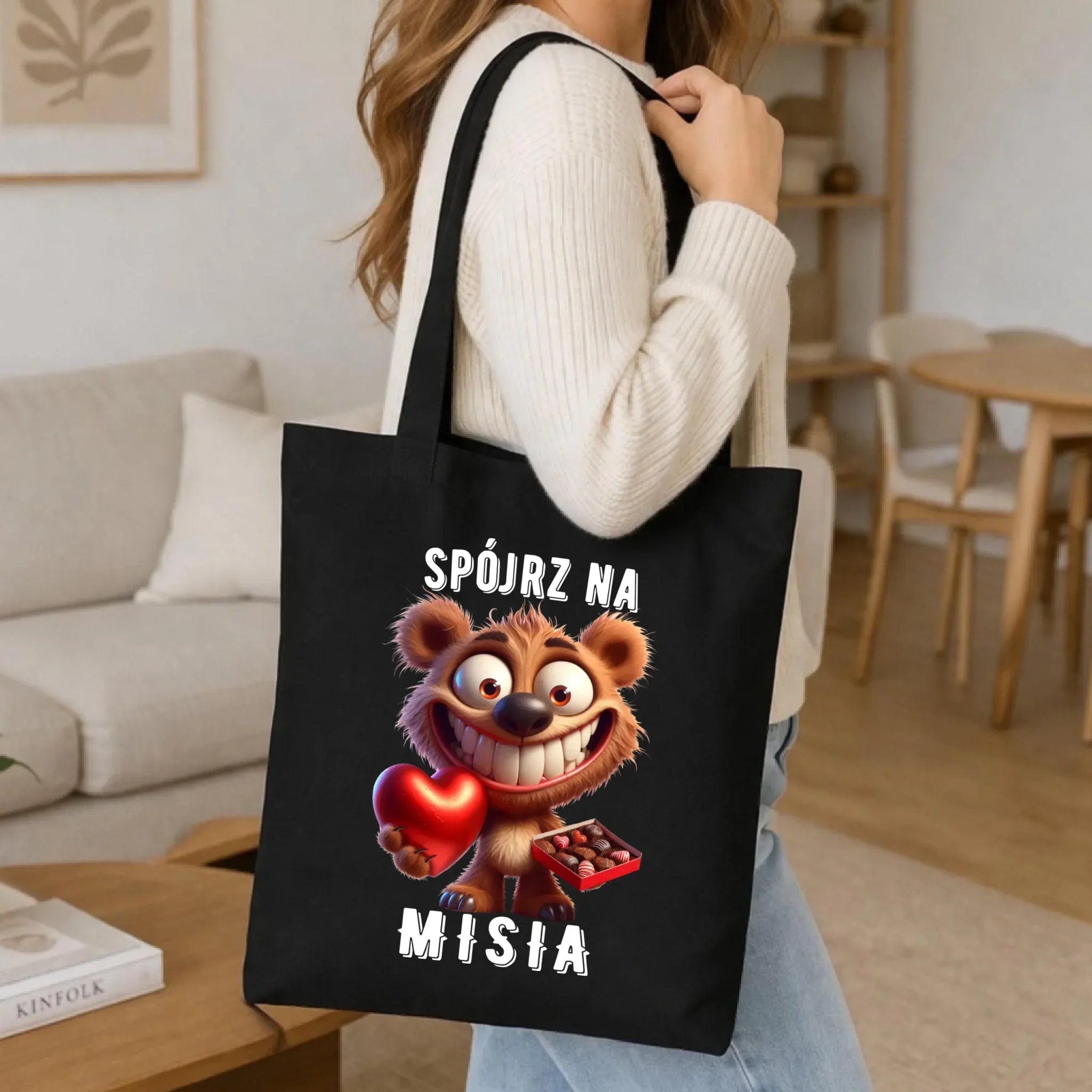 Torba na Walentynki - Spójrz na Misia W31 - StoryCups.pl