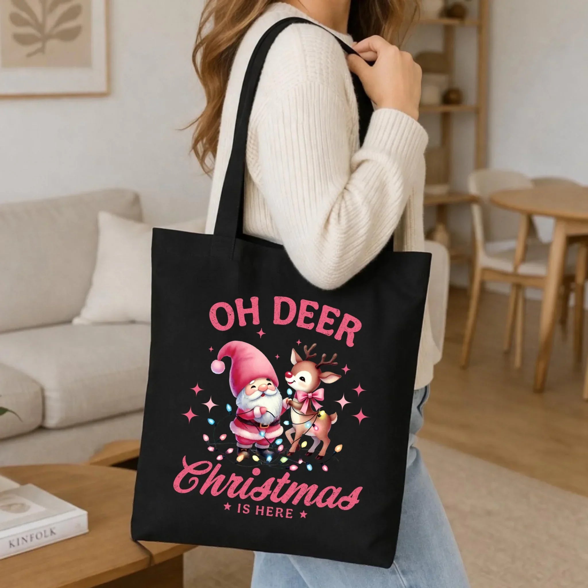 Torba świąteczna - Oh deer Christmas is here BN59 - StoryCups.pl