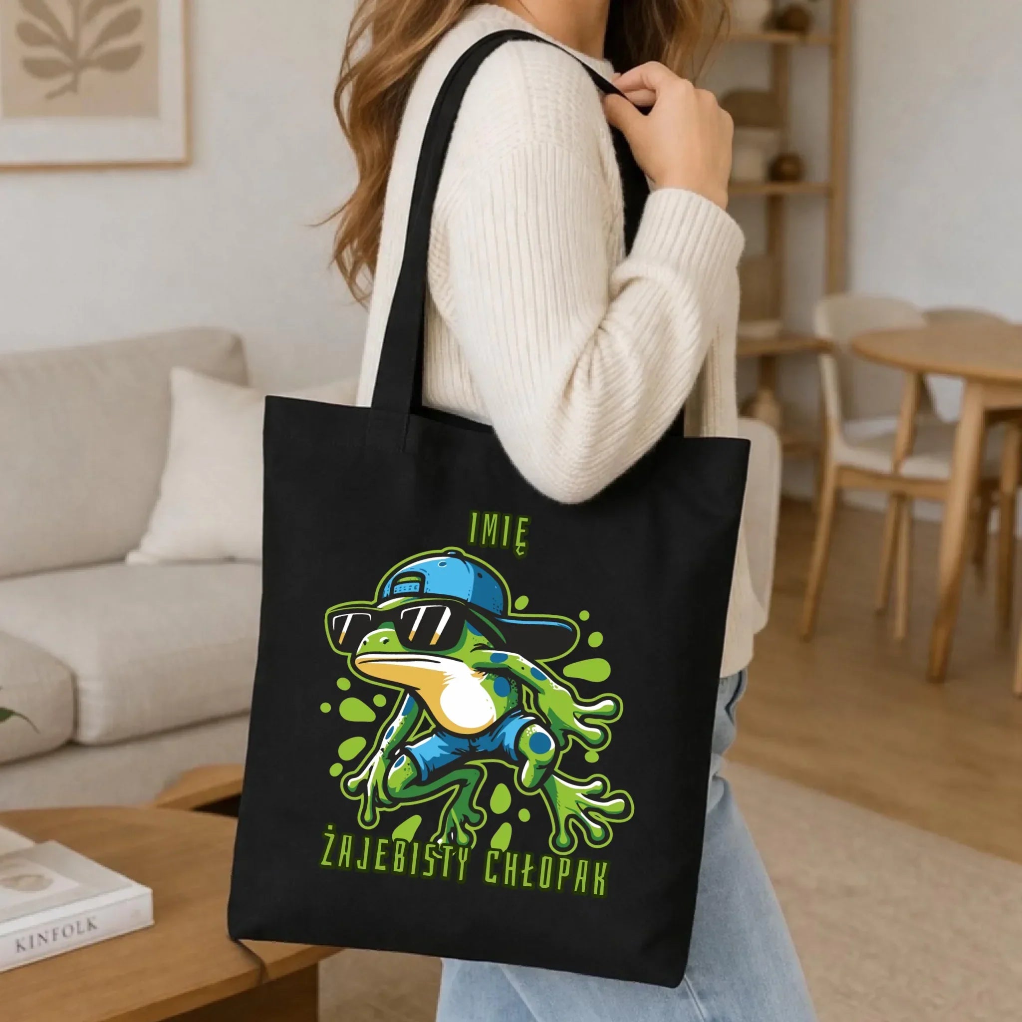 Torba - Żajebisty Chłopak prezent na Dzień Chłopaka - personalizowana DCH02 - StoryCups.pl