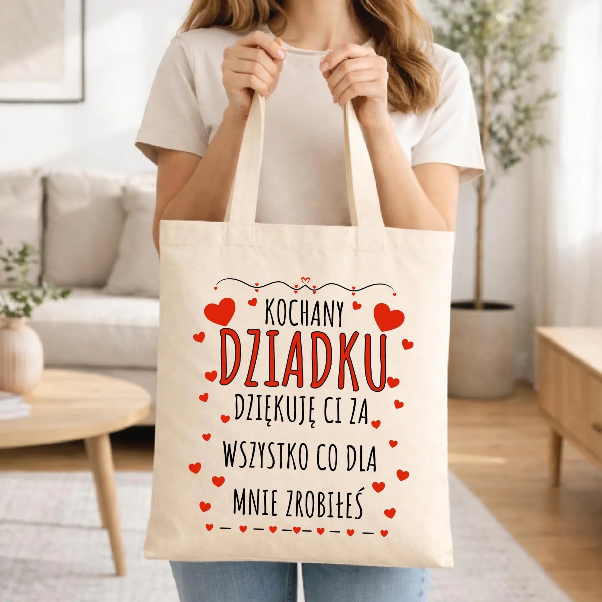 Torba dla dziadka - Kochany Dziadku dziękuję Ci D21 - StoryCups.pl