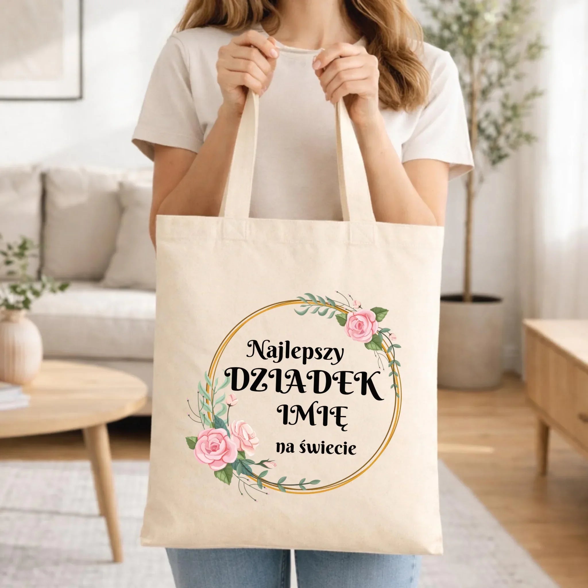 Torba dla dziadka - Najlepszy dziadek na Świecie - personalizowana D04 - StoryCups.pl