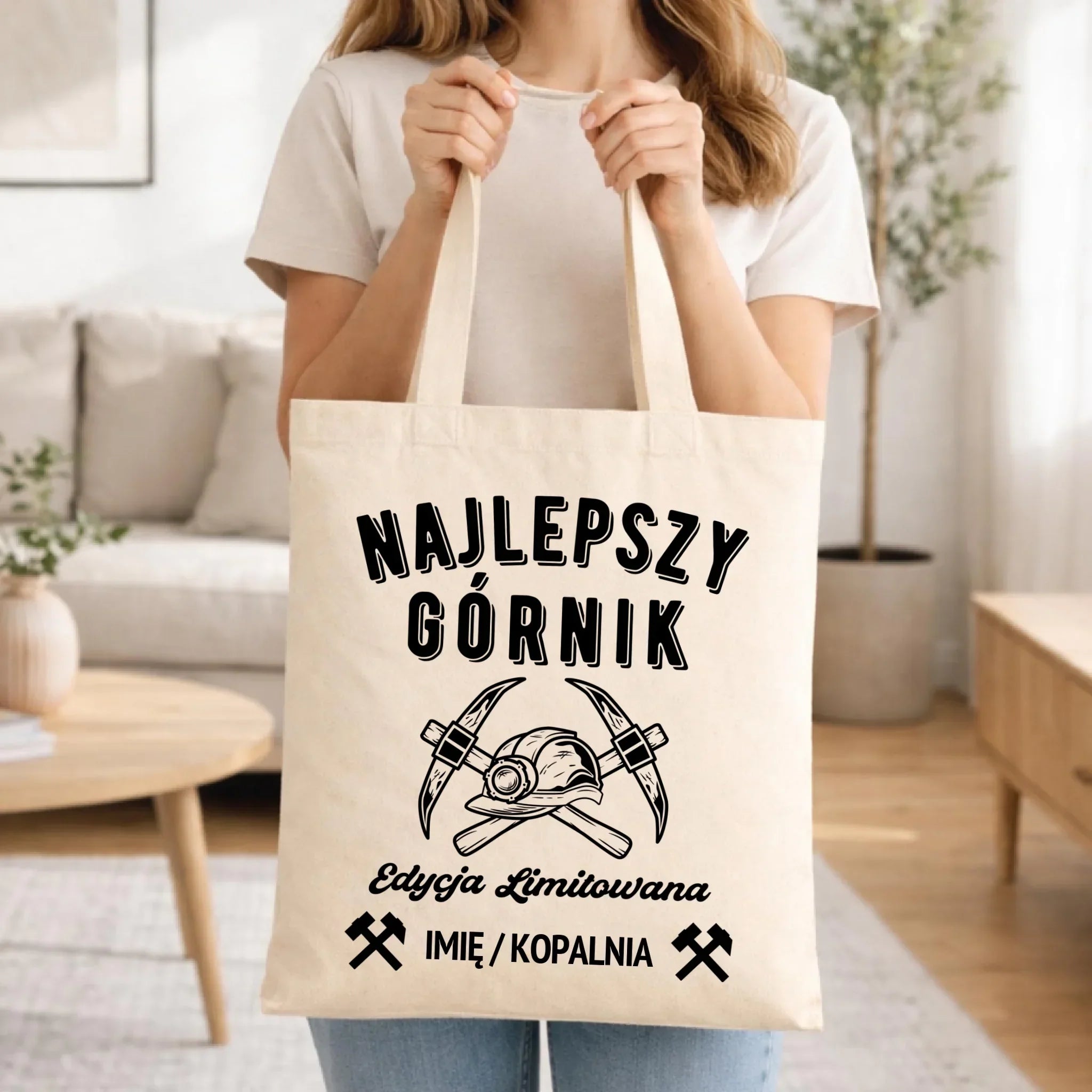 Torba - prezent dla górnika - Najlepszy górnik - personalizowana G27 - StoryCups.pl