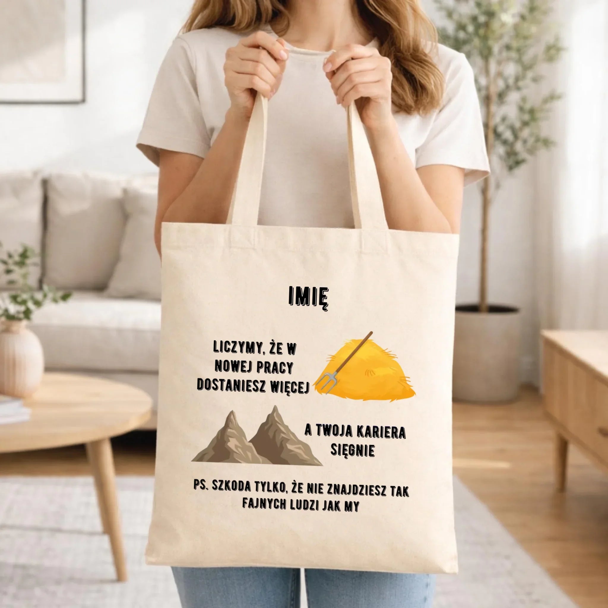 Torba na odejście z pracy - Nie znajdziesz tak fajnych ludzi jak my - personalizowana OP04 - StoryCups.pl