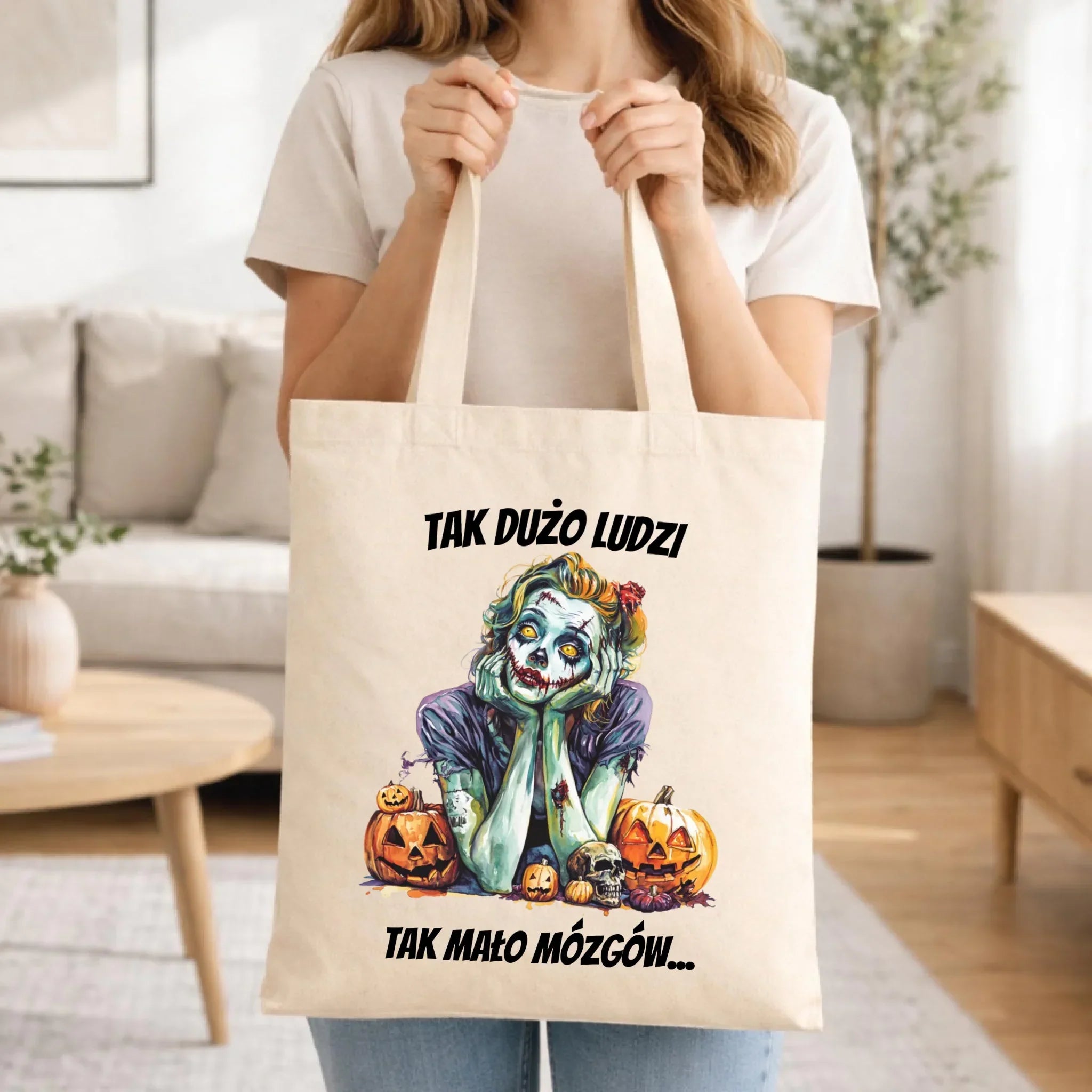 Torba na Halloween - Zombie - Tak mało mózgów HL31 - StoryCups.pl