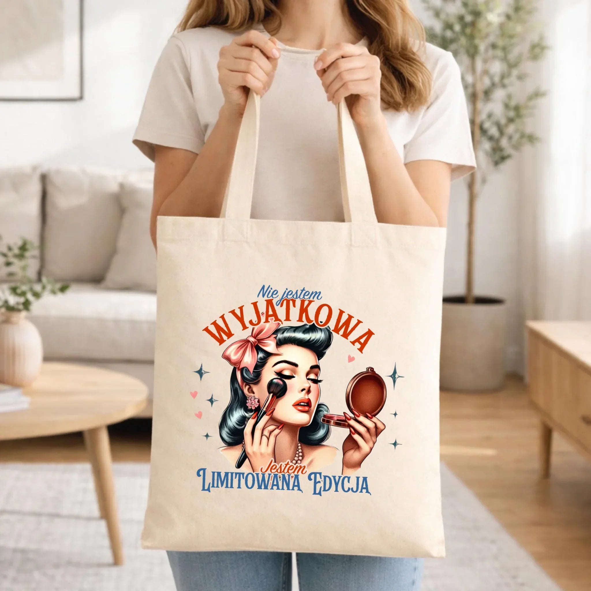 Torba – Nie jestem wyjątkowa, jestem limitowaną edycją - retro DZ10 - StoryCups.pl