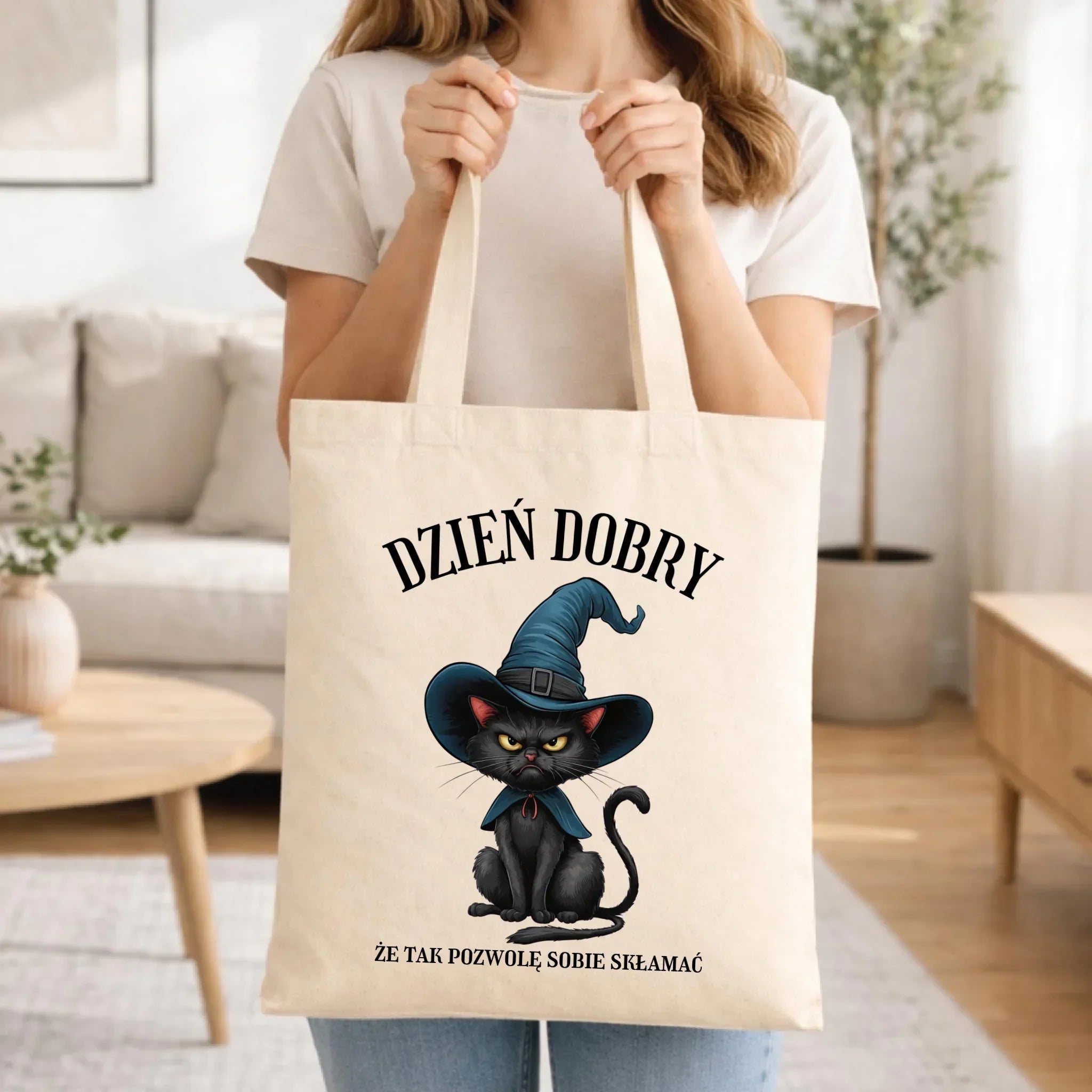 Torba halloweenowa - Dzień dobry, że tak pozwolę sobie skłamać HL27 - StoryCups.pl