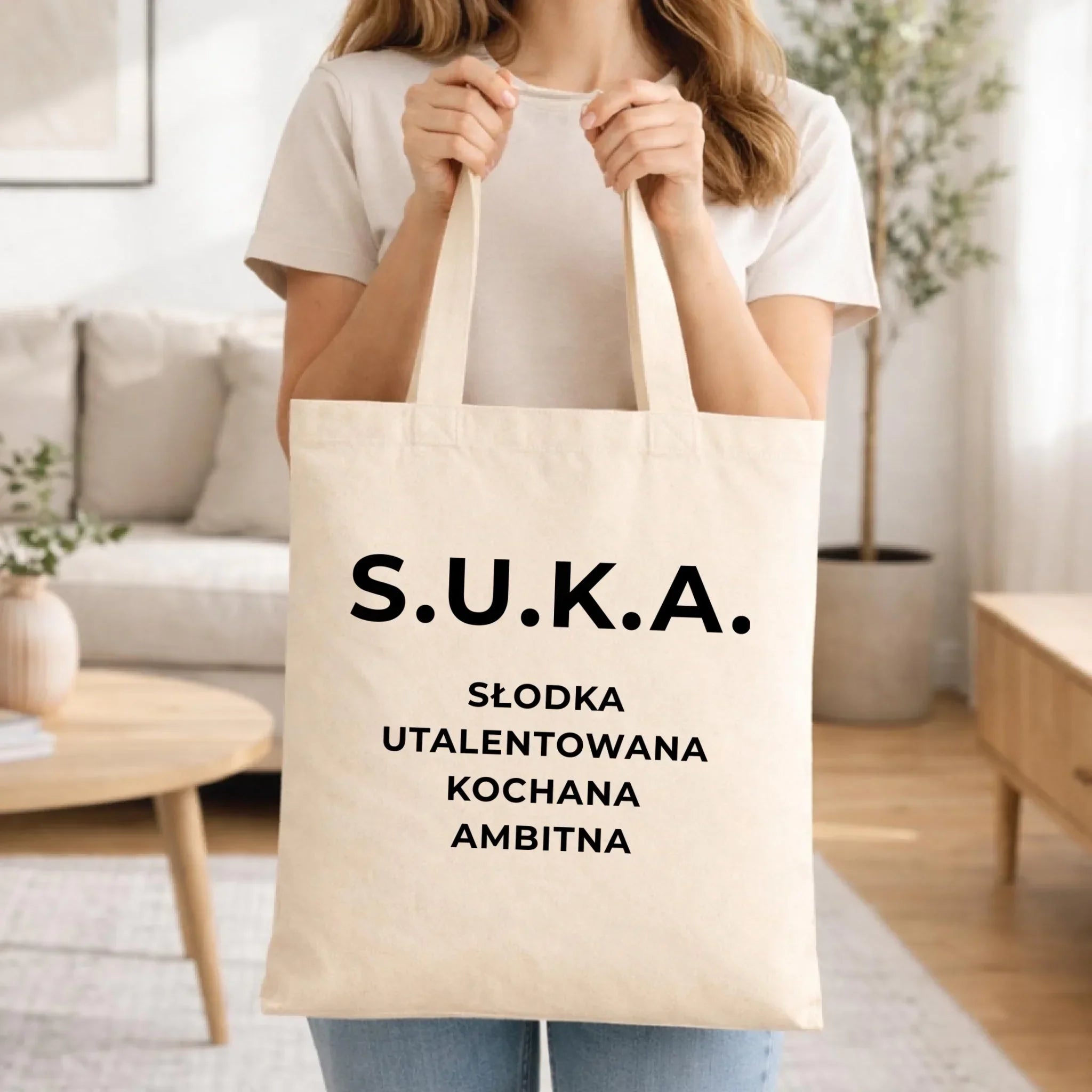 Torba - S.U.K.A. - śmieszny prezent dla niej - bez cenzury DZ16 - StoryCups.pl