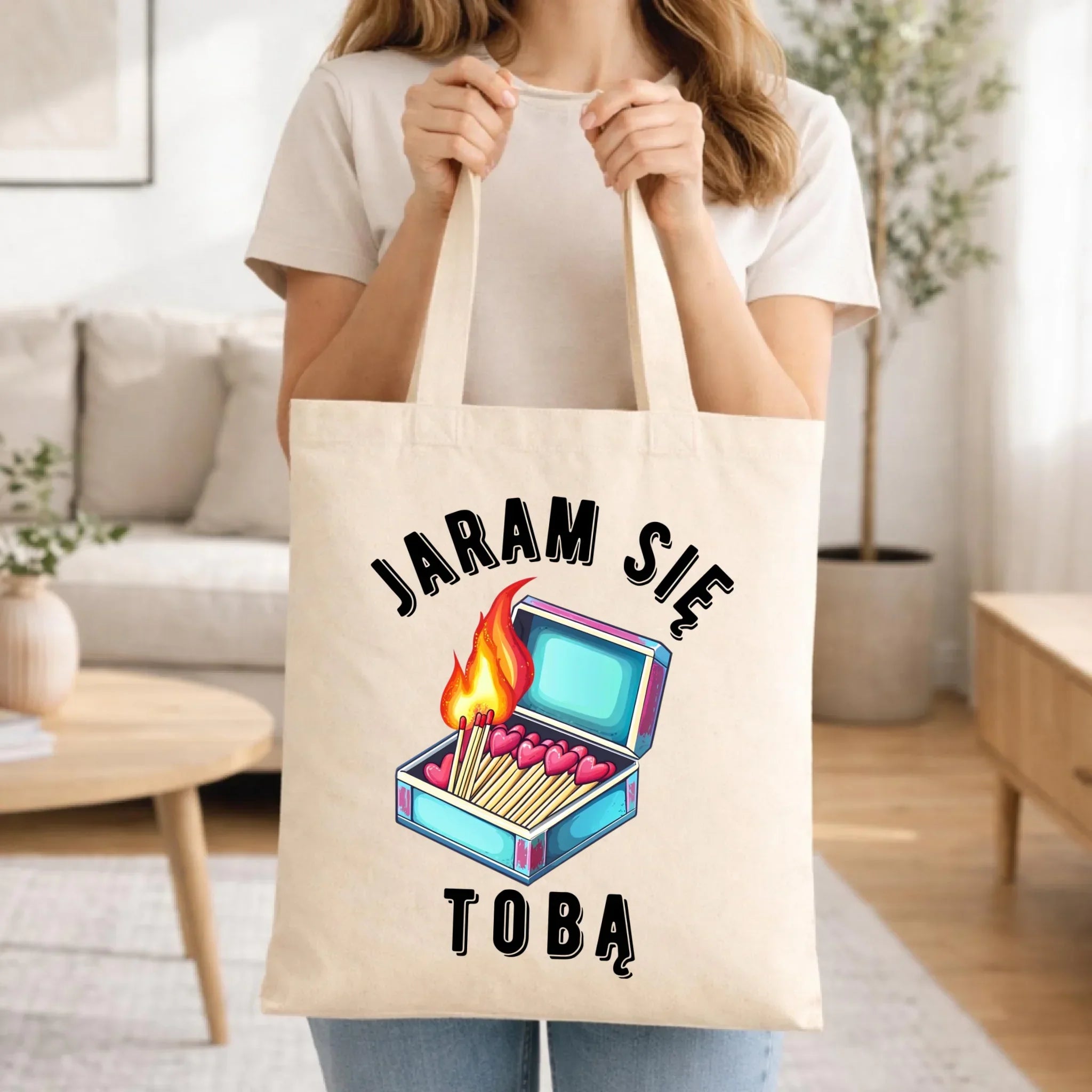 Torba dla zakochanych - Jaram się Tobą W39 - StoryCups.pl