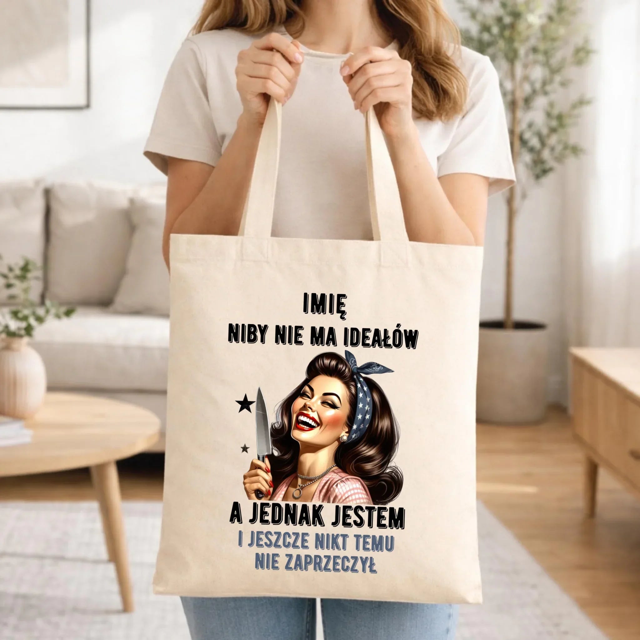 Torba - Niby nie ma ideałów - personalizowana DZ01 - StoryCups.pl