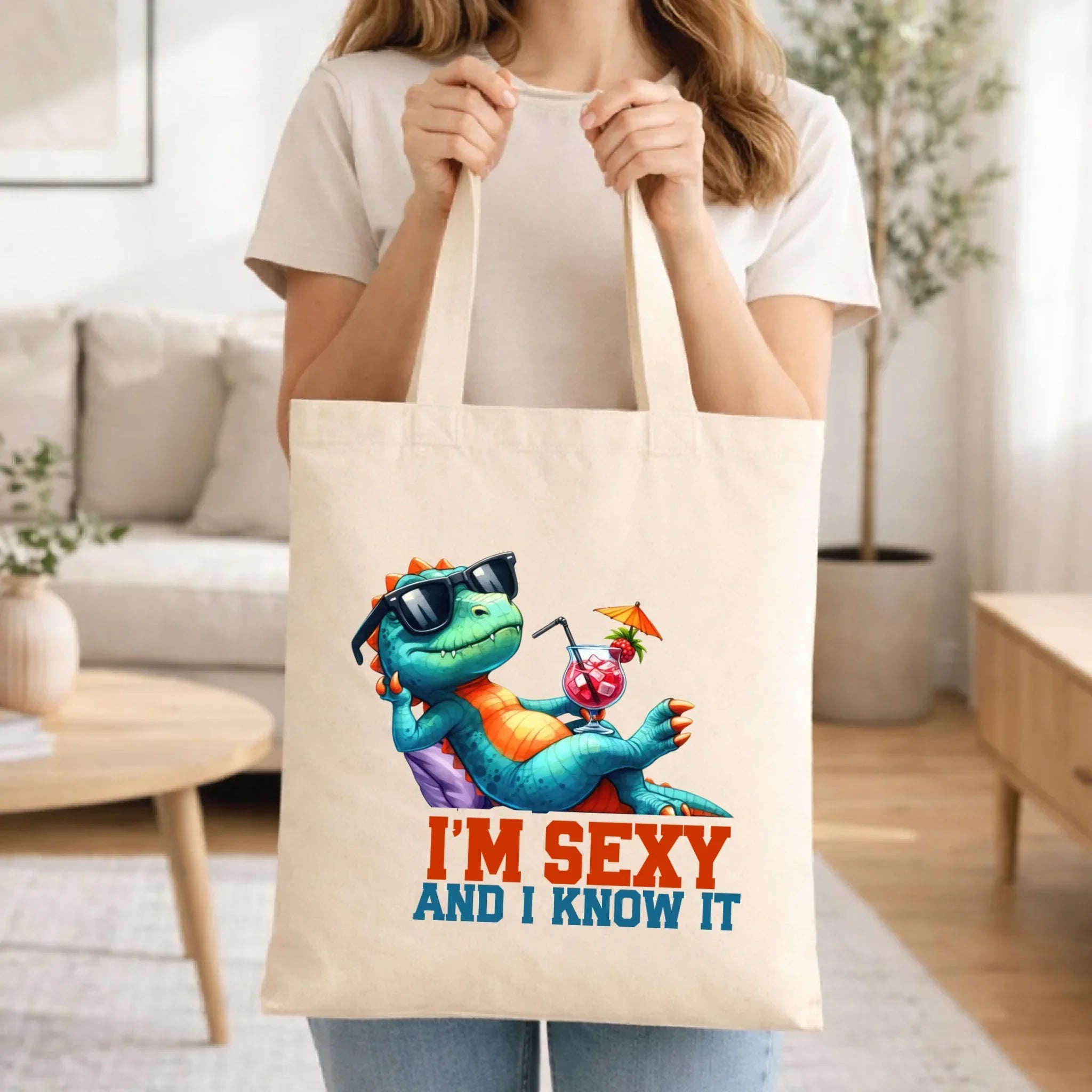 Torba - prezent dla chłopaka - I'm sexy - śmieszny nadruk DCH28 - StoryCups.pl