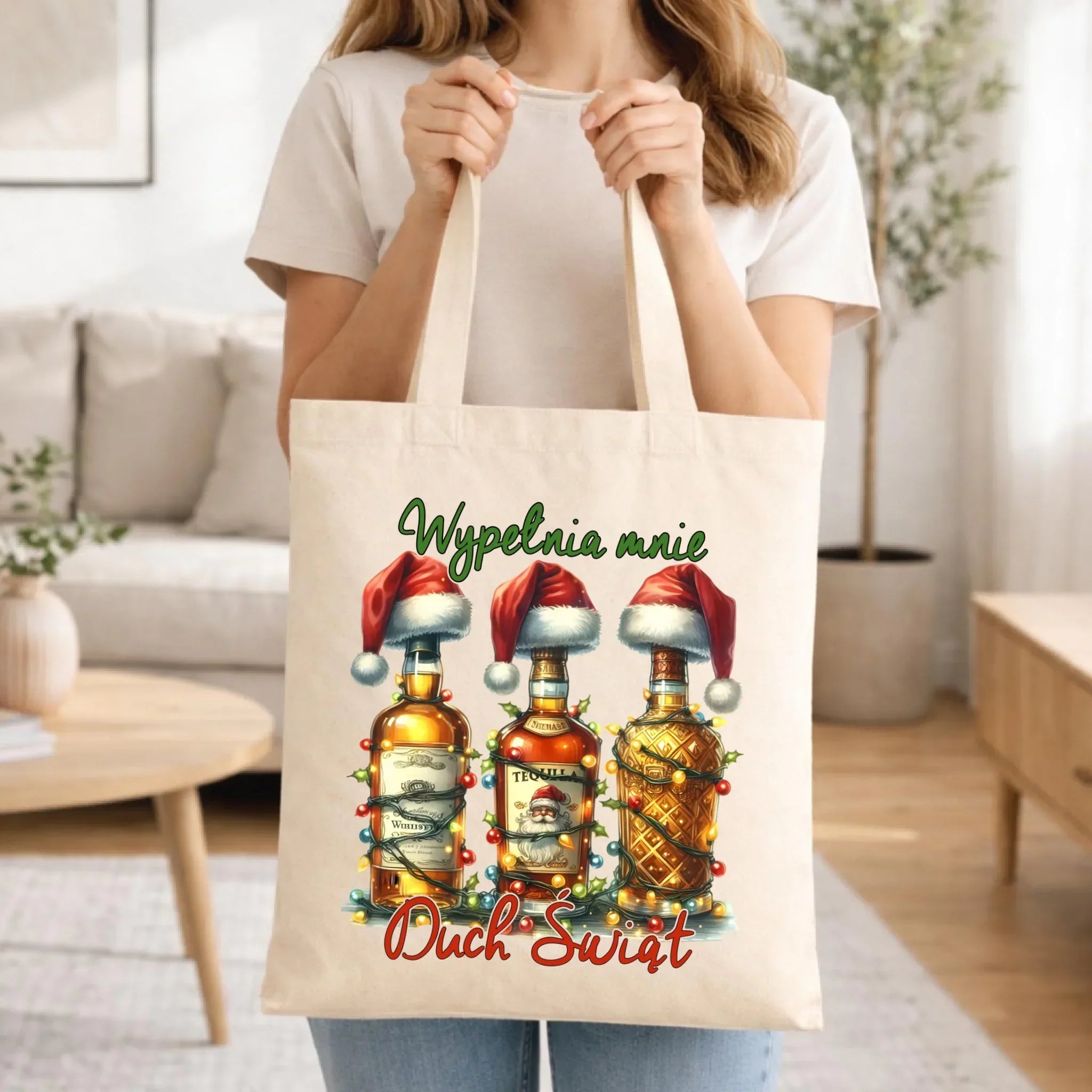 Torba świąteczna - Wypełnia mnie Duch Świąt BN69 - StoryCups.pl