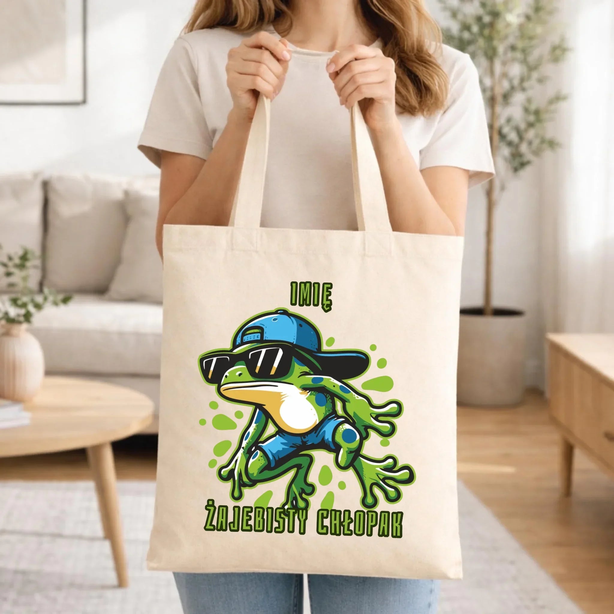 Torba - Żajebisty Chłopak prezent na Dzień Chłopaka - personalizowana DCH02 - StoryCups.pl
