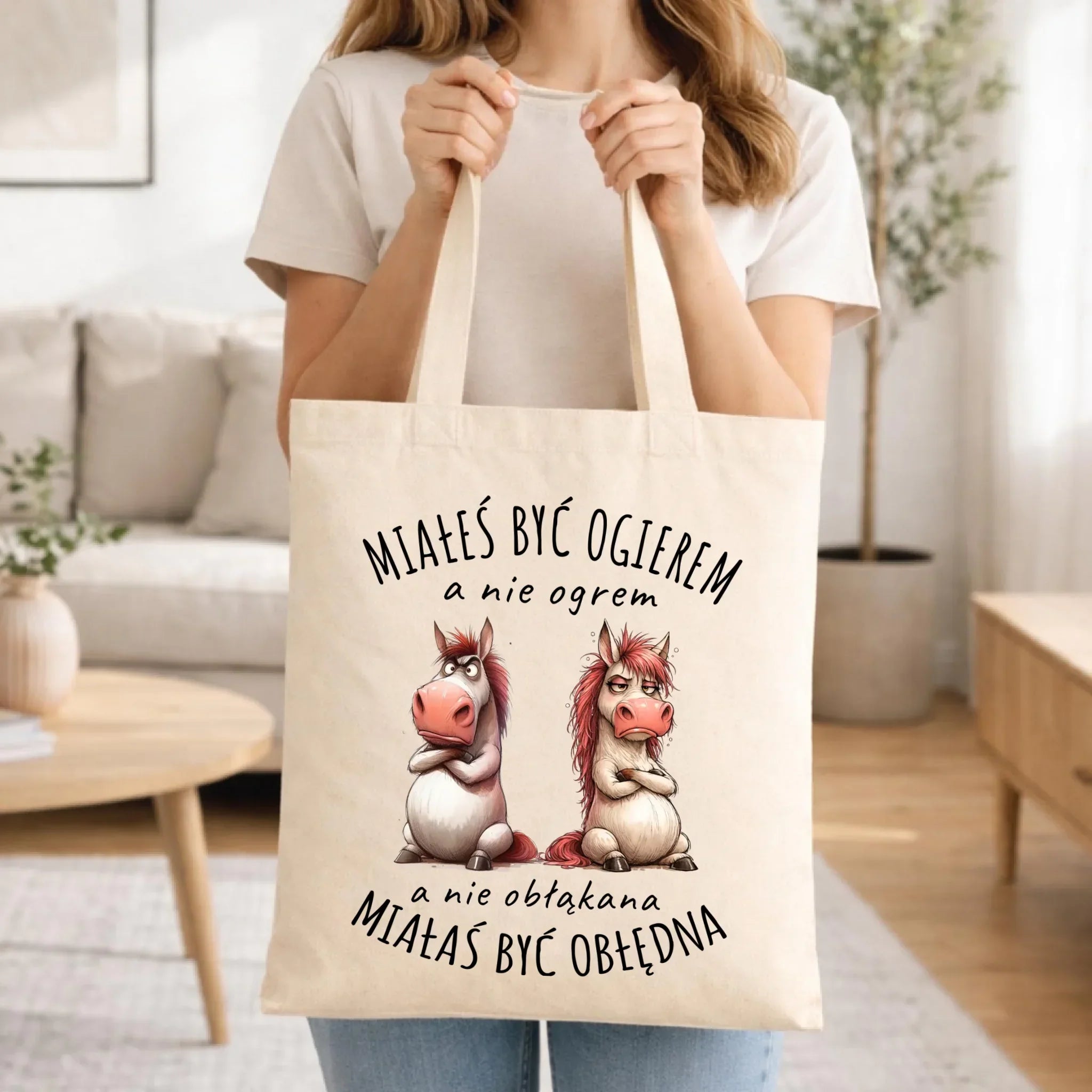 Torba dla par - Ogier & Obłędna - śmieszna W85 - StoryCups.pl