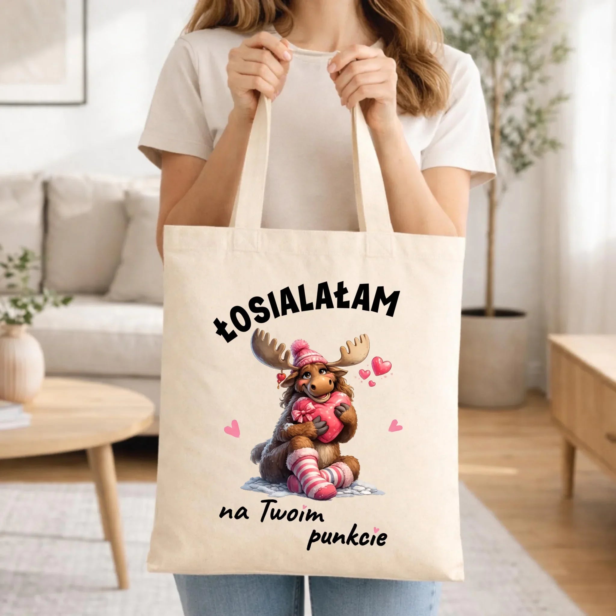 Torba dla par - Łosialałam na Twoim punkcie W67 - StoryCups.pl