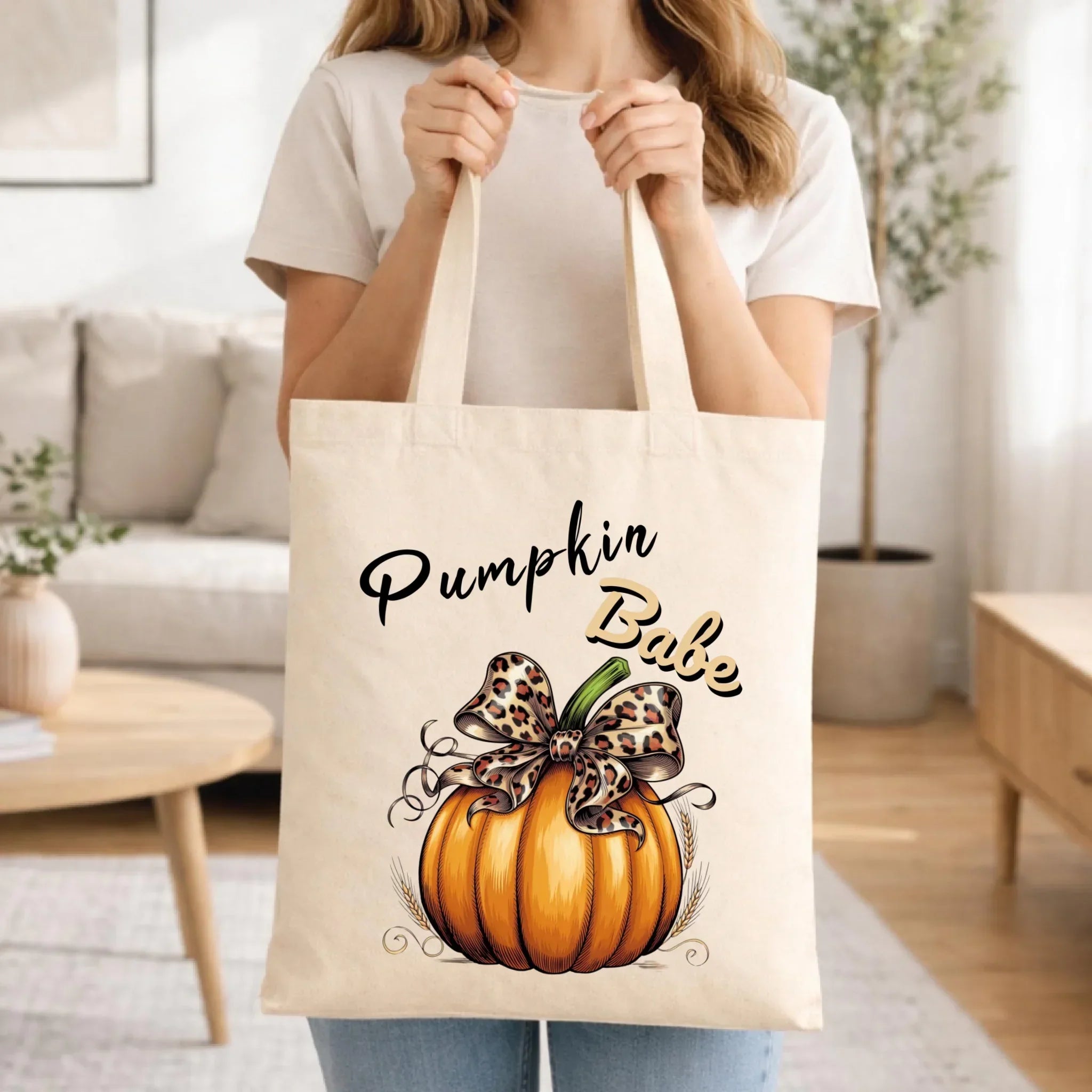 Torba jesienna - Pumpkin Babe - dla miłośniczki dyni JS33 - StoryCups.pl