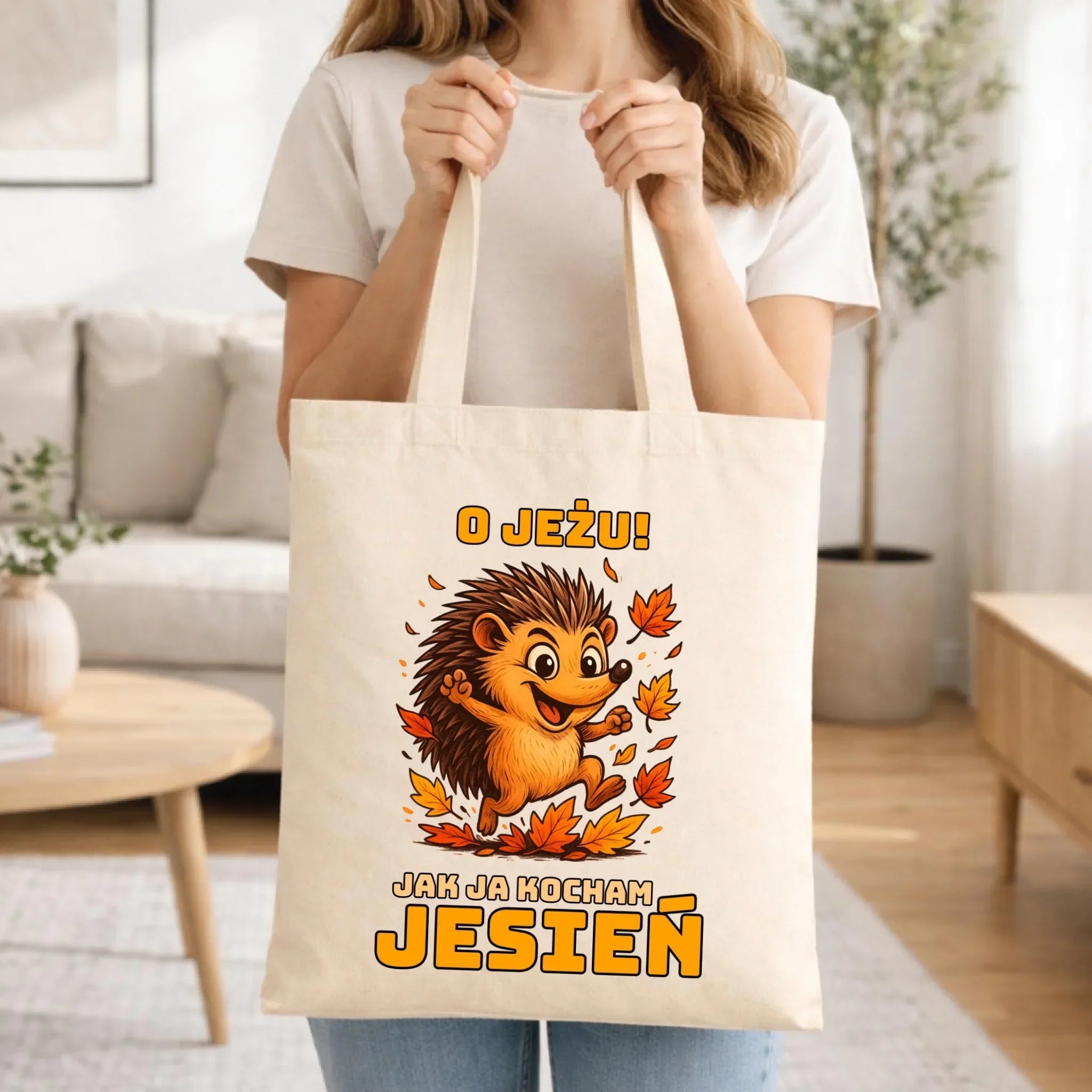 Torba jesienna - O JEŻU! Jak ja kocham jesień JS31 - StoryCups.pl