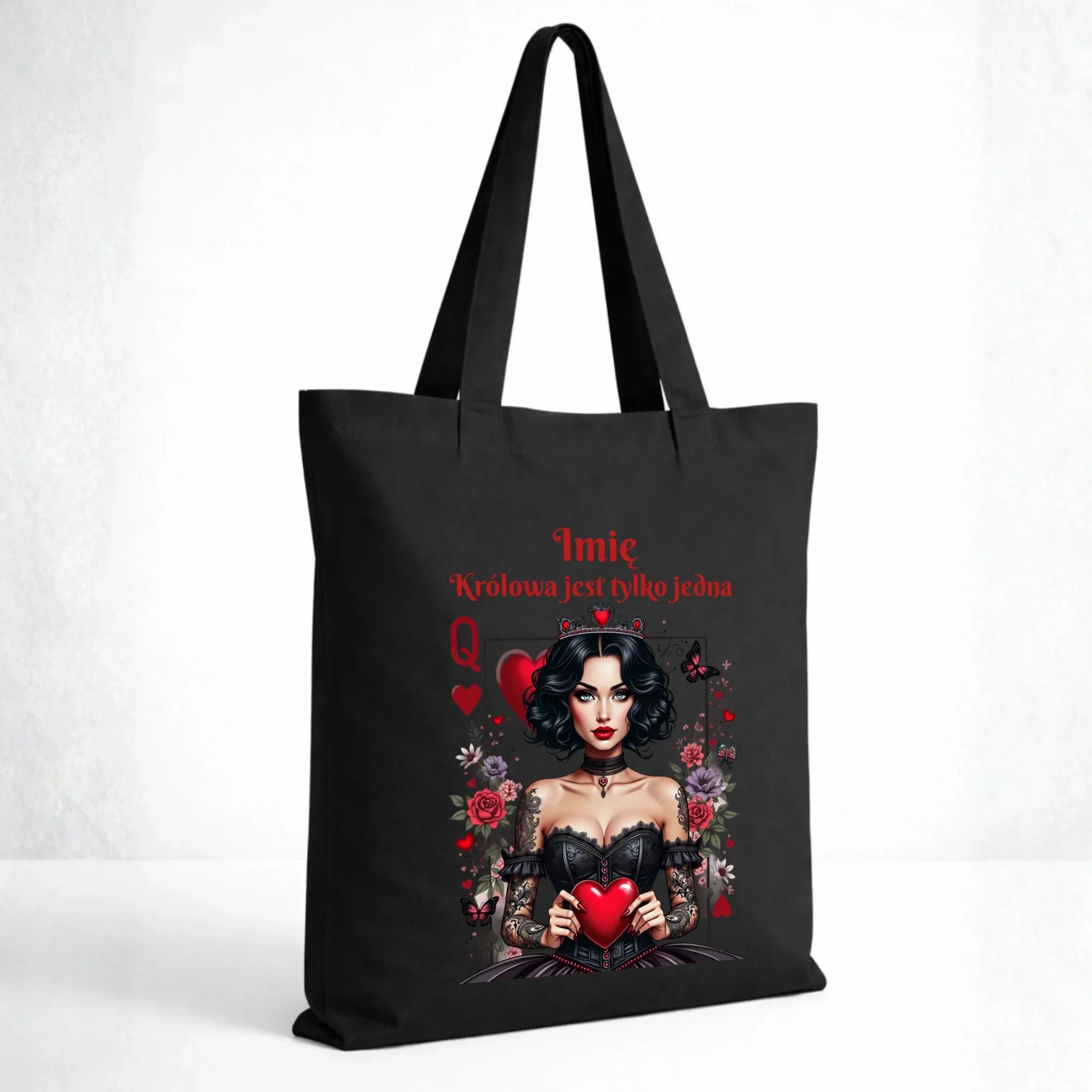 Torba dla niej - Królowa jest tylko jedna - personalizowana W46 - StoryCups.pl