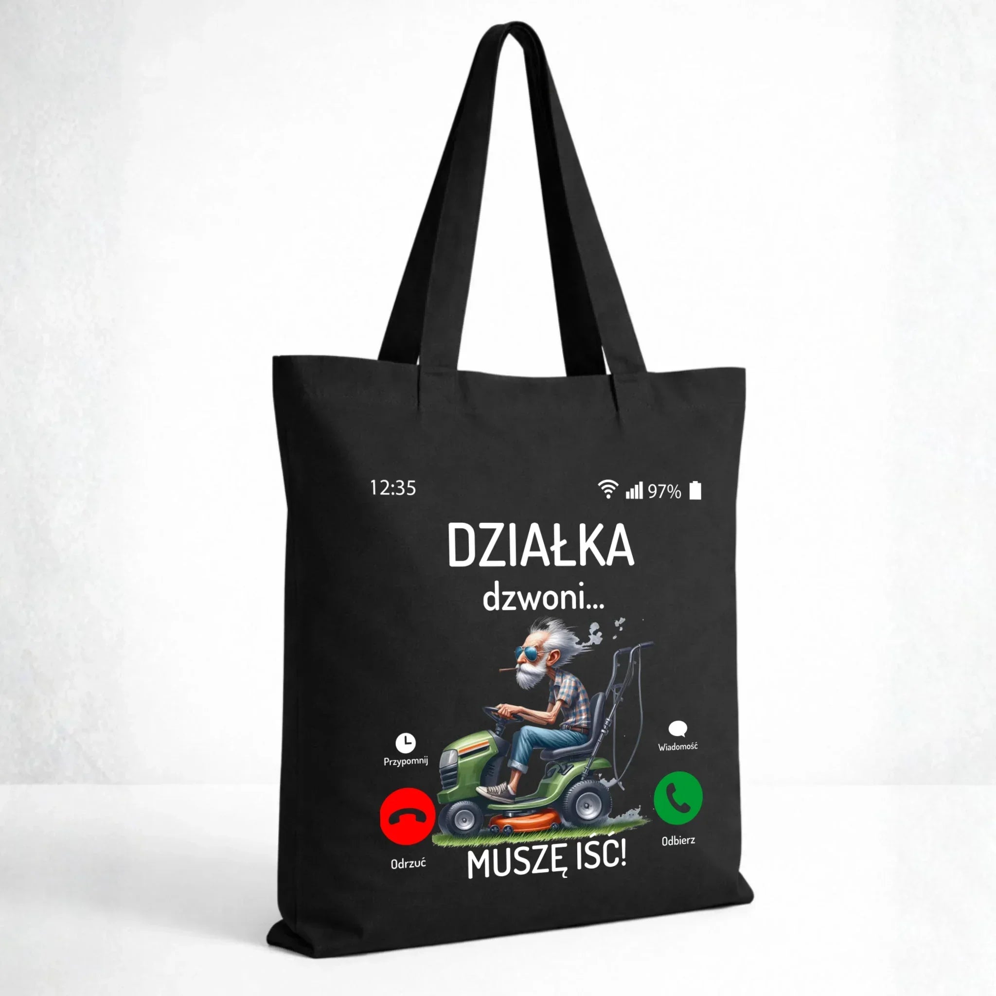 Torba dla dziadka - Działka dzwoni muszę iść D35 - StoryCups.pl