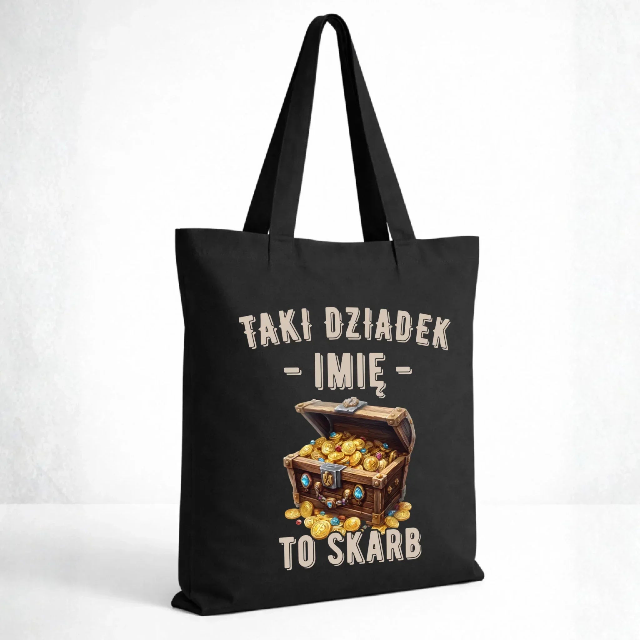 Torba dla dziadka - Taki dziadek to skarb - personalizowana D19 - StoryCups.pl