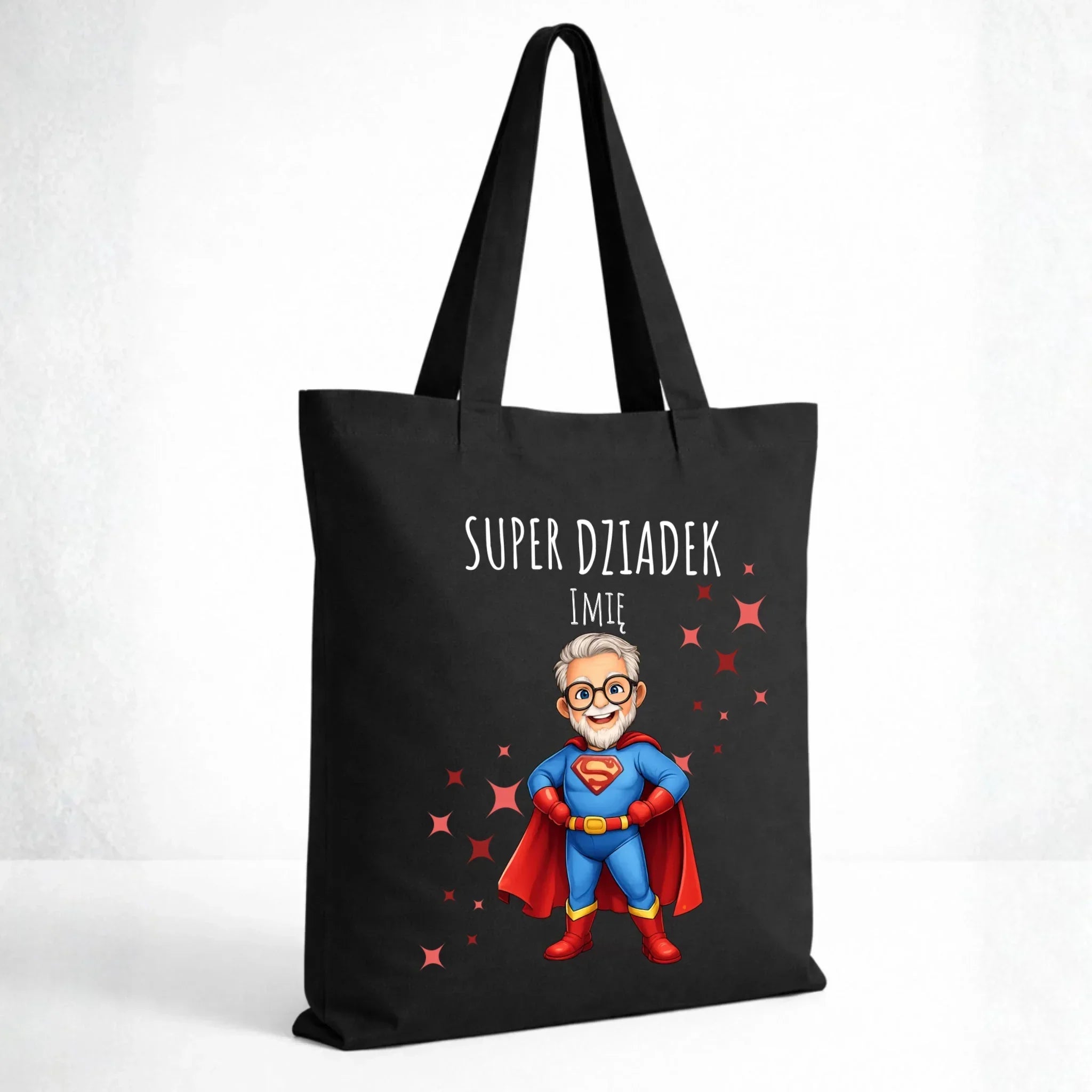 Torba dla dziadka - Super Dziadek - personalizowana D02 - StoryCups.pl