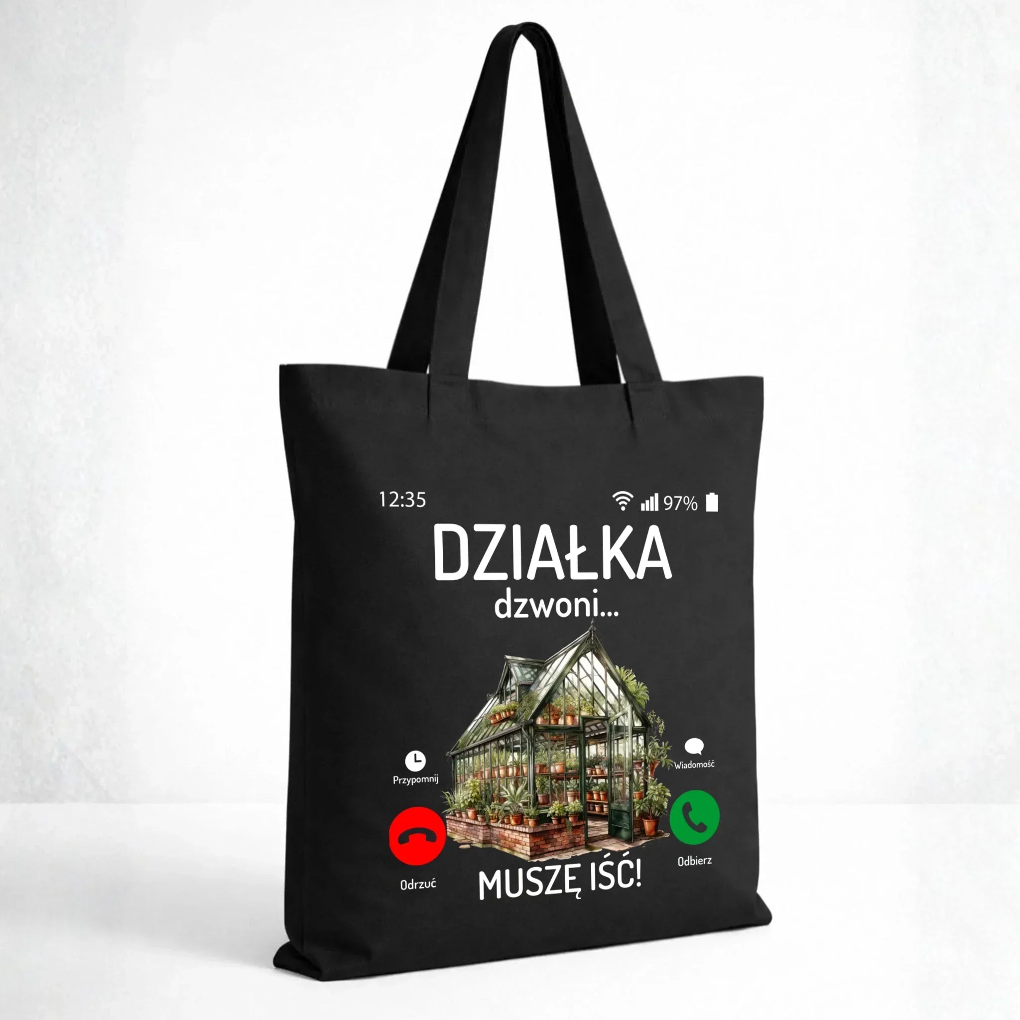 Torba dla babci - Działka dzwoni muszę iść B41 - StoryCups.pl