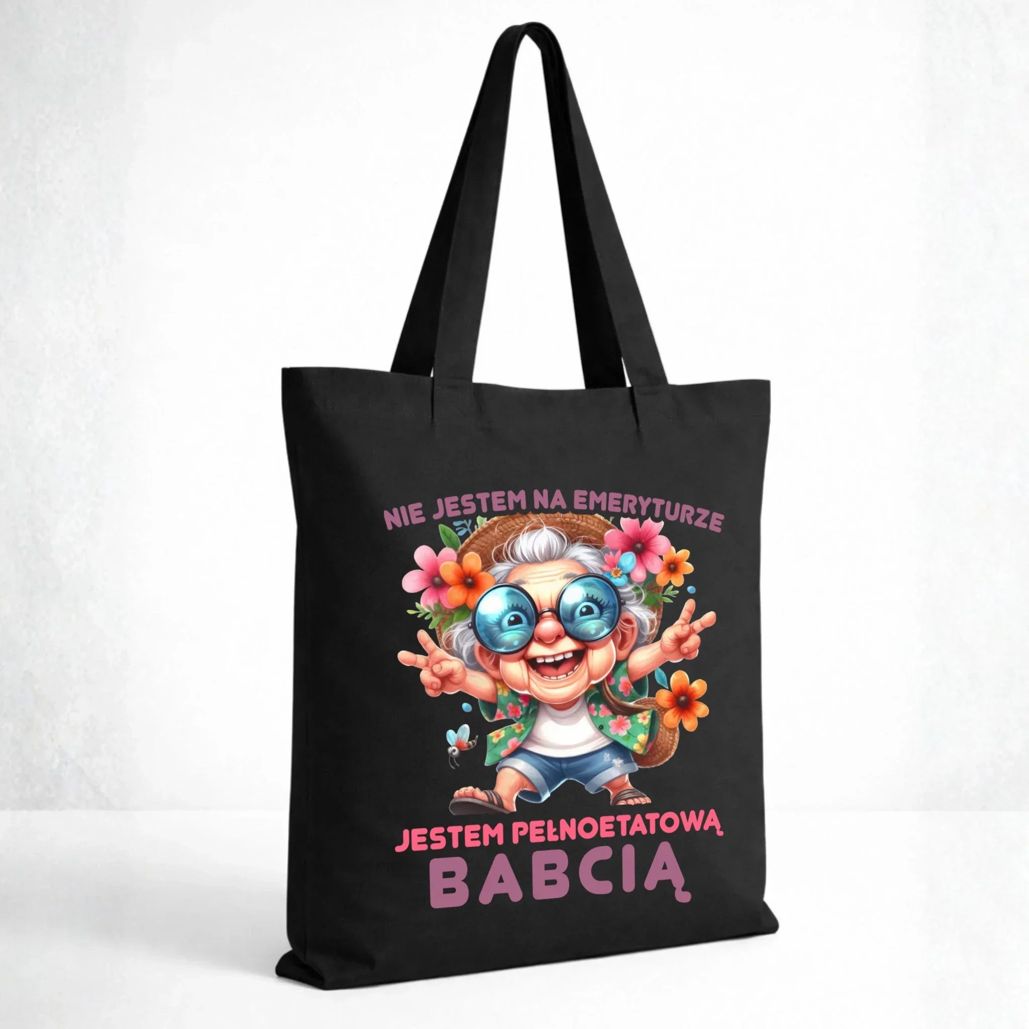 Torba dla babci - Pełnoetatowa babcia B20 - StoryCups.pl