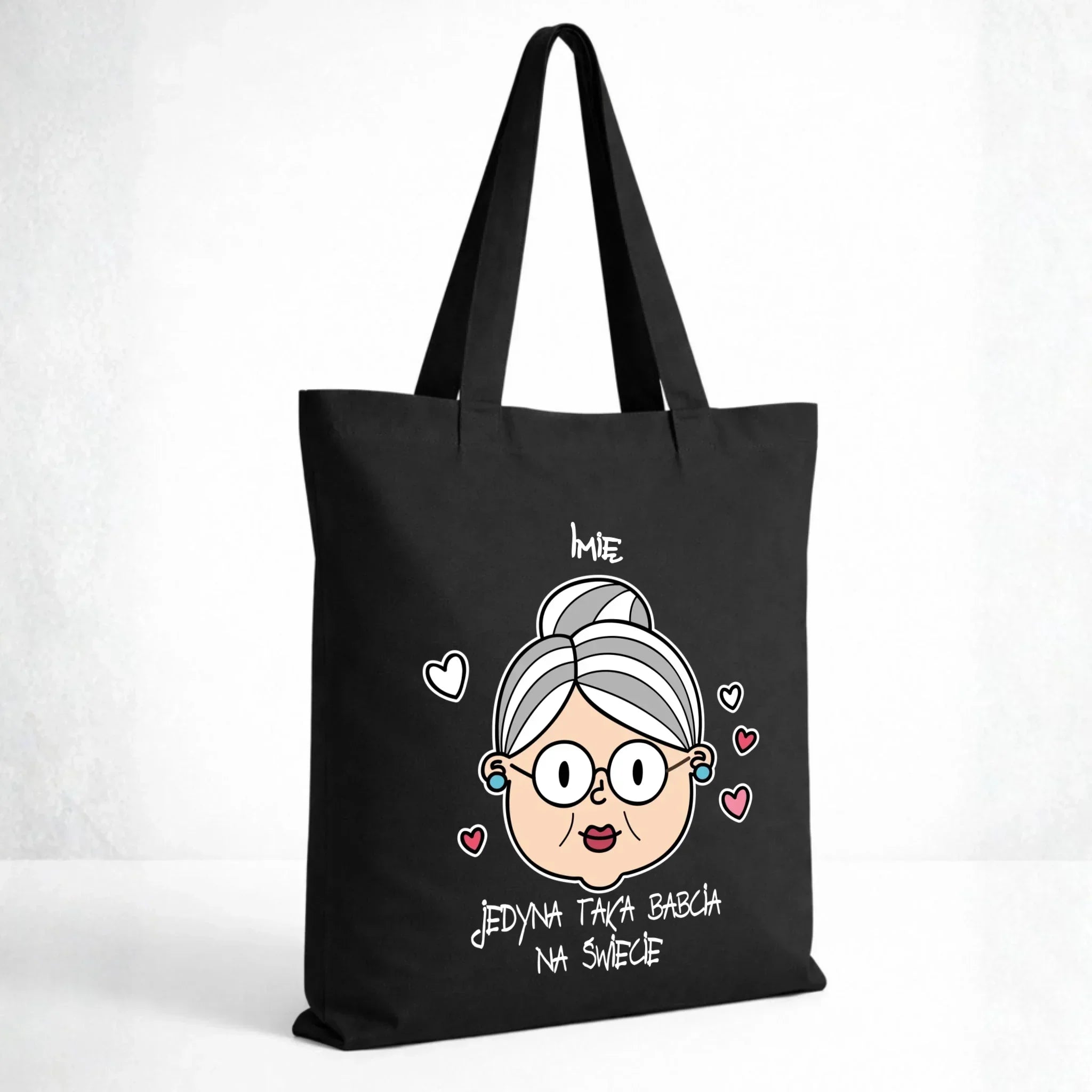 Torba dla babci - Jedyna taka babcia na świecie - personalizowana B15 - StoryCups.pl