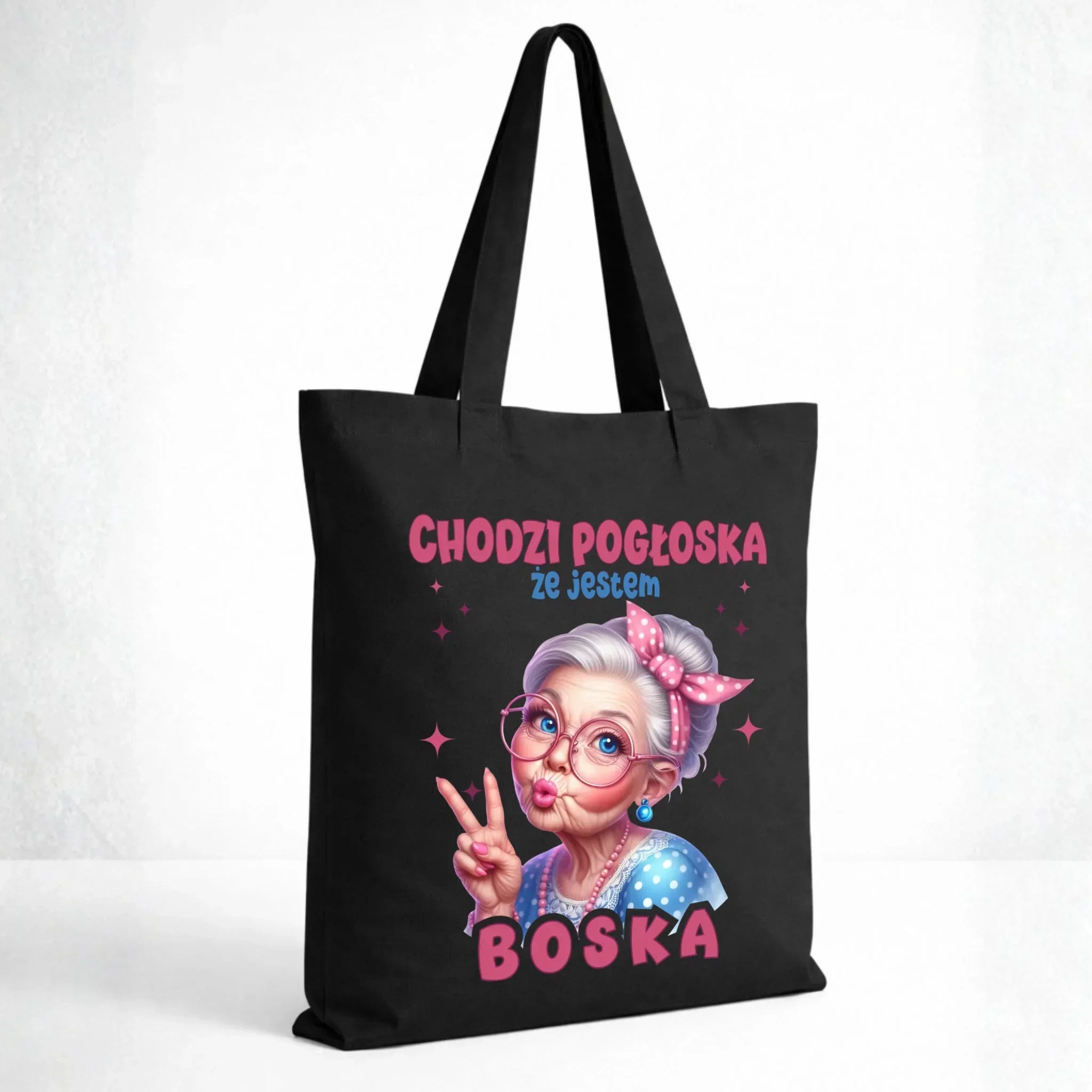 Torba dla babci - Chodzi pogłoska, że jestem boska B16 - StoryCups.pl