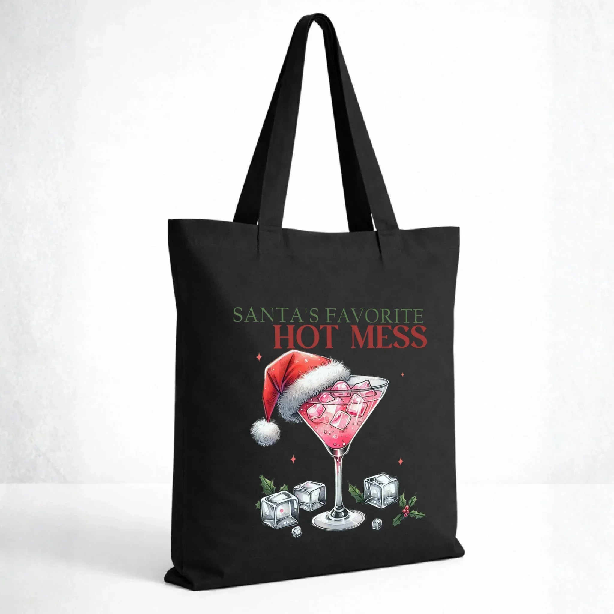 Torba świąteczna - Santa's favorite hot mess BN75 - StoryCups.pl