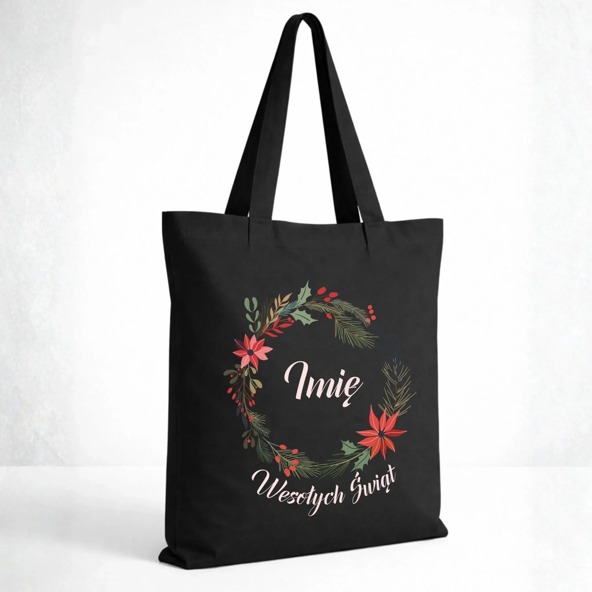 Torba świąteczna - Wesołych Świąt - personalizowana BN19 - StoryCups.pl
