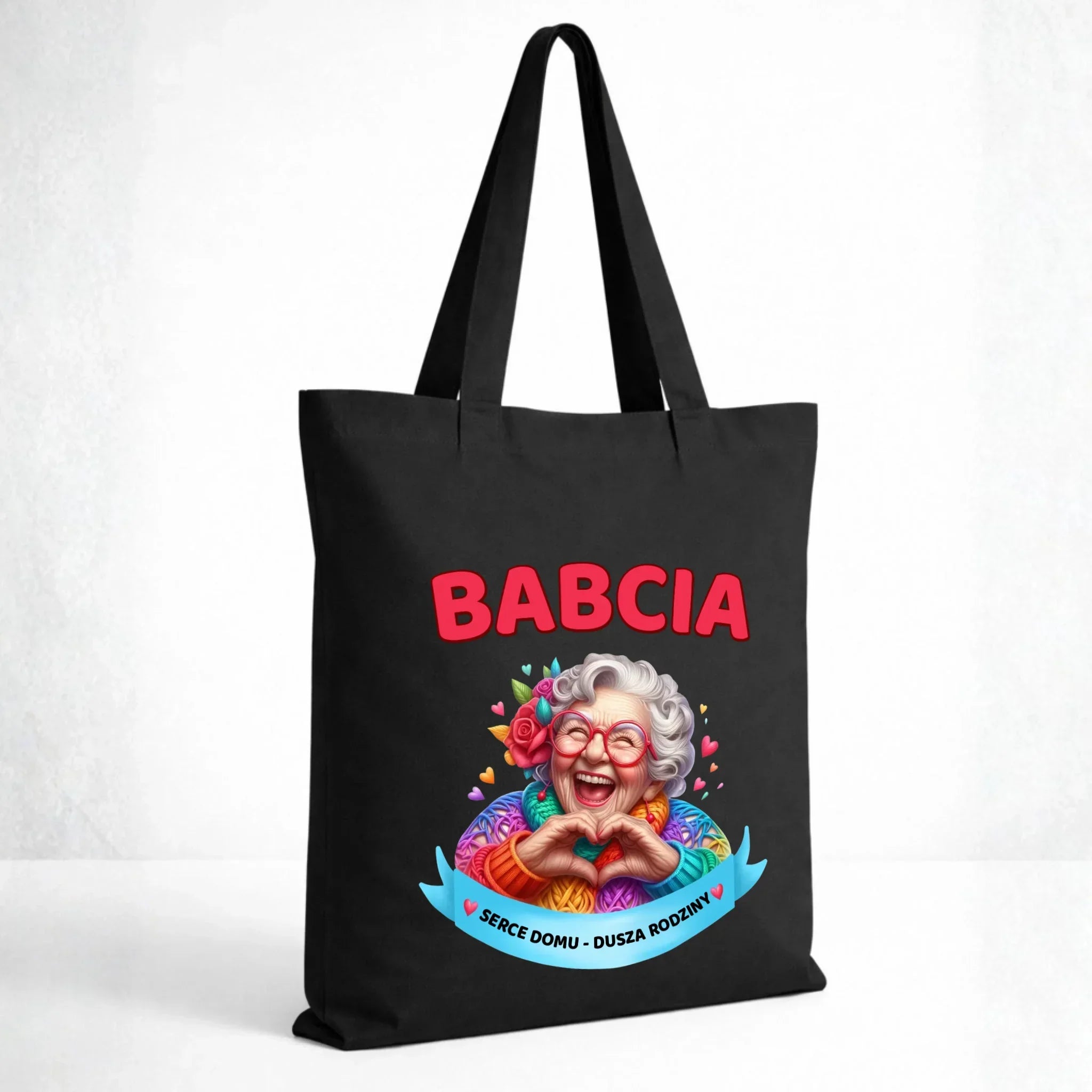 Torba dla babci - Babcia serce domu dusza rodziny B25 - StoryCups.pl