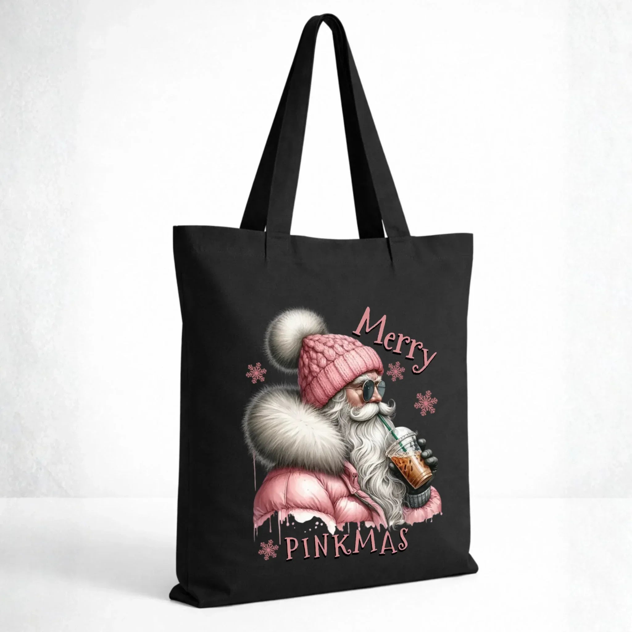 Torba świąteczna - Różowe Święta - Merry pinkmas BN117 - StoryCups.pl