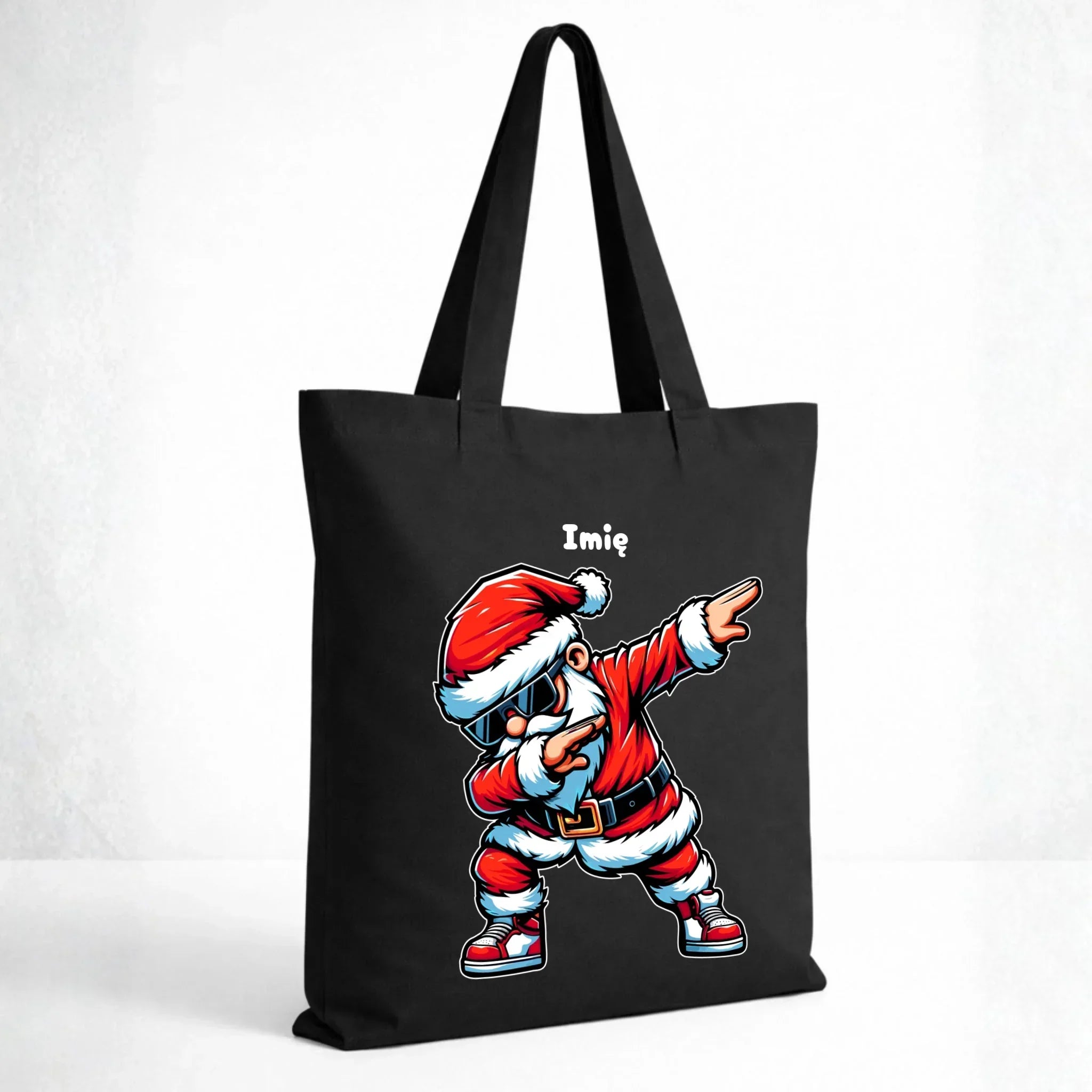 Torba świąteczna - Mikołaj - na Mikołajki - personalizowana BN136 - StoryCups.pl