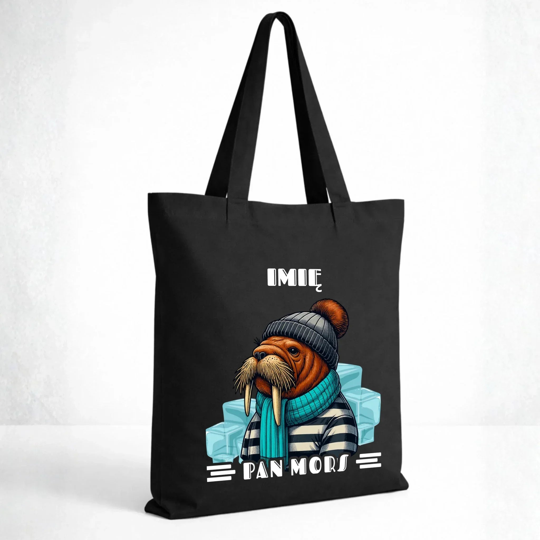 Torba - prezent dla morsa - Pan Mors - personalizowana HM15 - StoryCups.pl