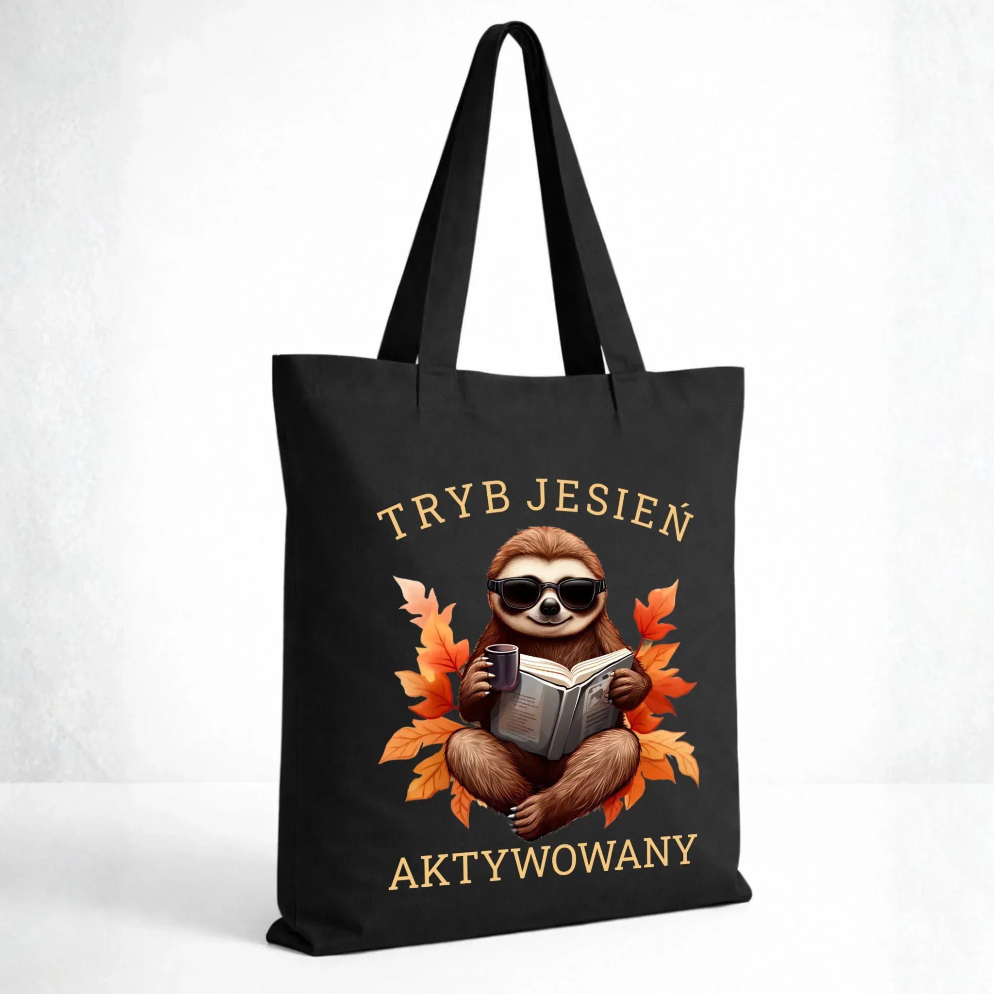 Torba jesienna - Leniwiec - Tryb jesień aktywowany JS23 - StoryCups.pl