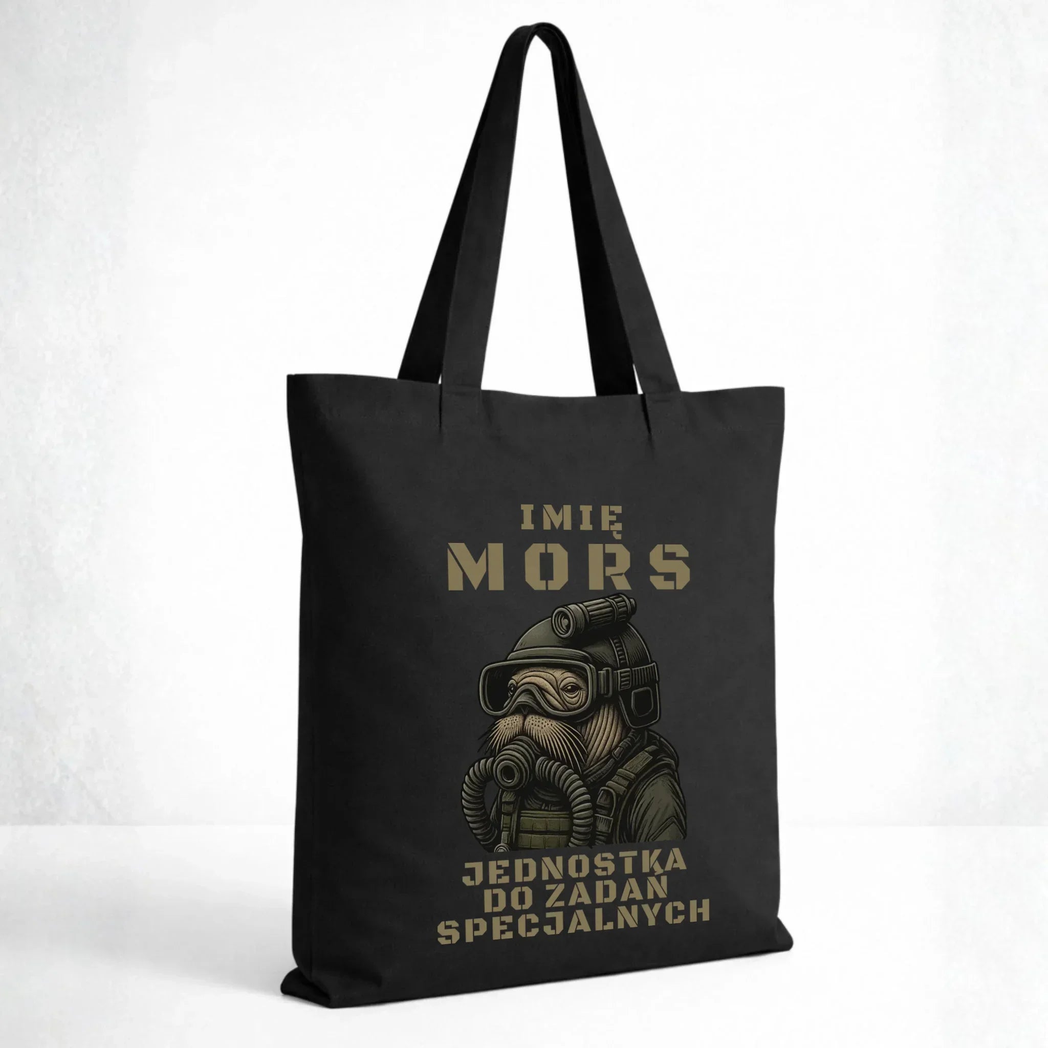 Torba - prezent dla morsa - Mors do zadań specjalnych - personalizowana HM07 - StoryCups.pl