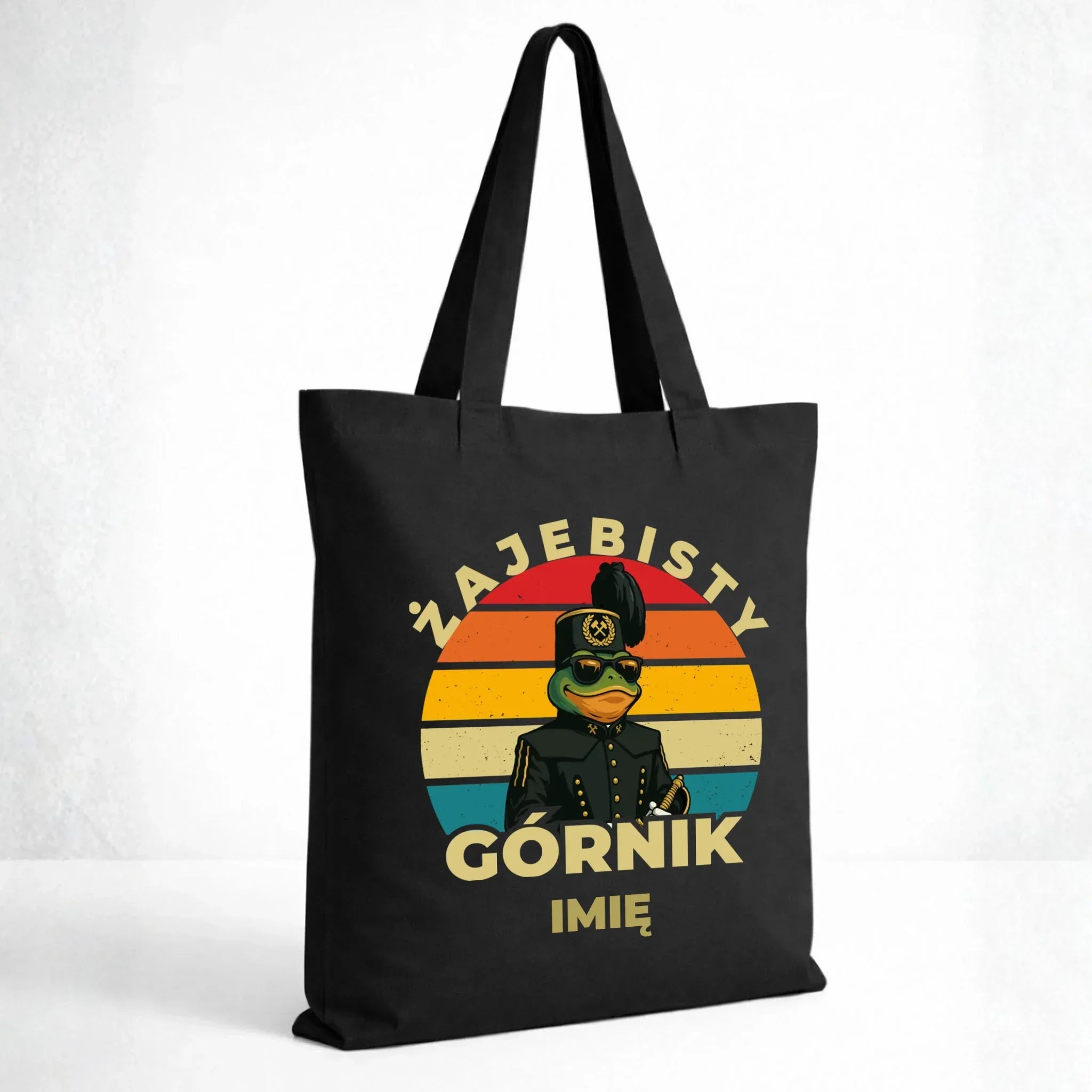 Torba - prezent dla górnika - Żajebisty górnik - personalizowana G19 - StoryCups.pl