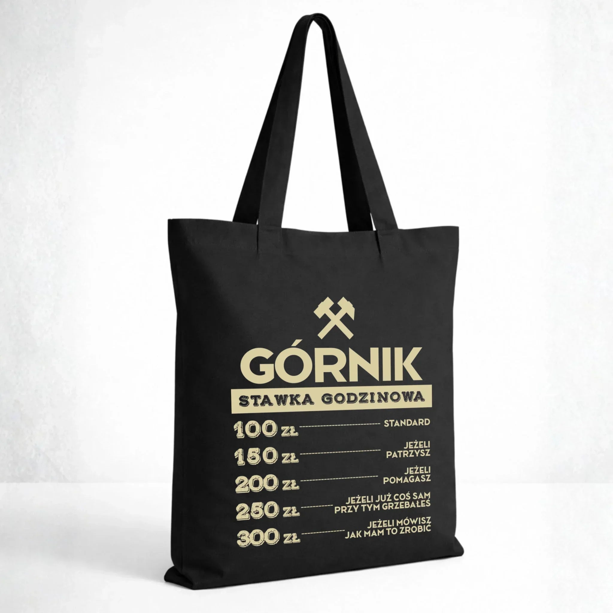 Torba - prezent dla górnika - Górnik stawka godzinowa G14 - StoryCups.pl