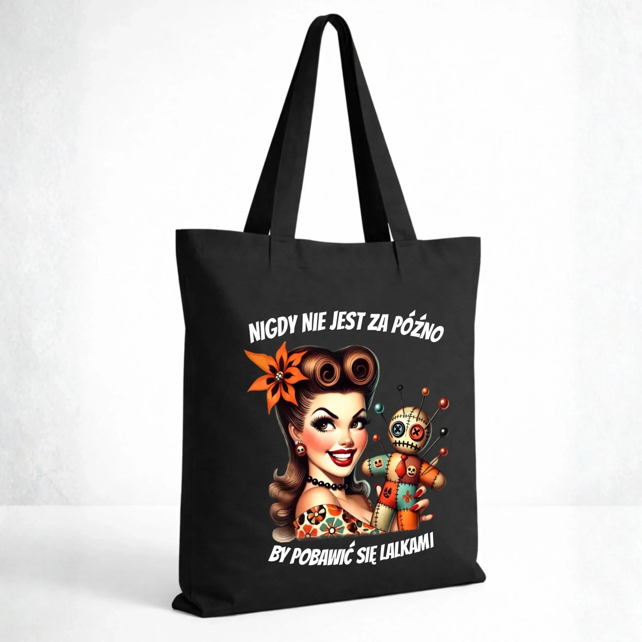 Torba dla niej - Laleczka Voodoo retro DZ21 - StoryCups.pl