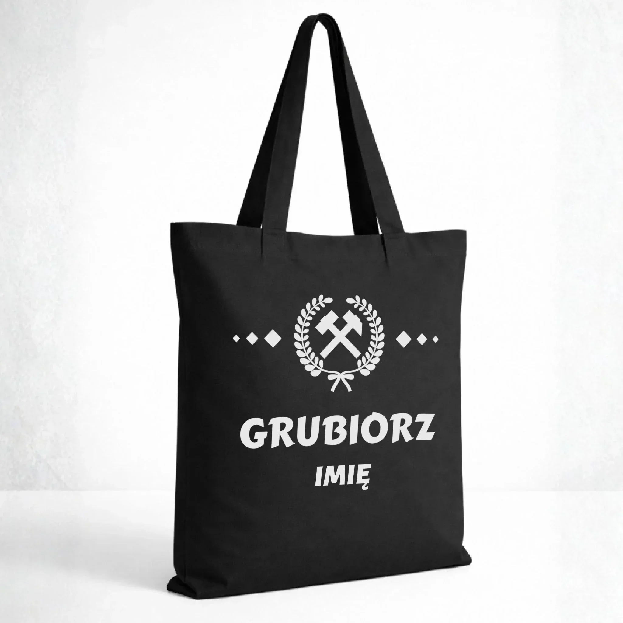 Torba - prezent dla górnika - Grubiorz - personalizowana G03 - StoryCups.pl